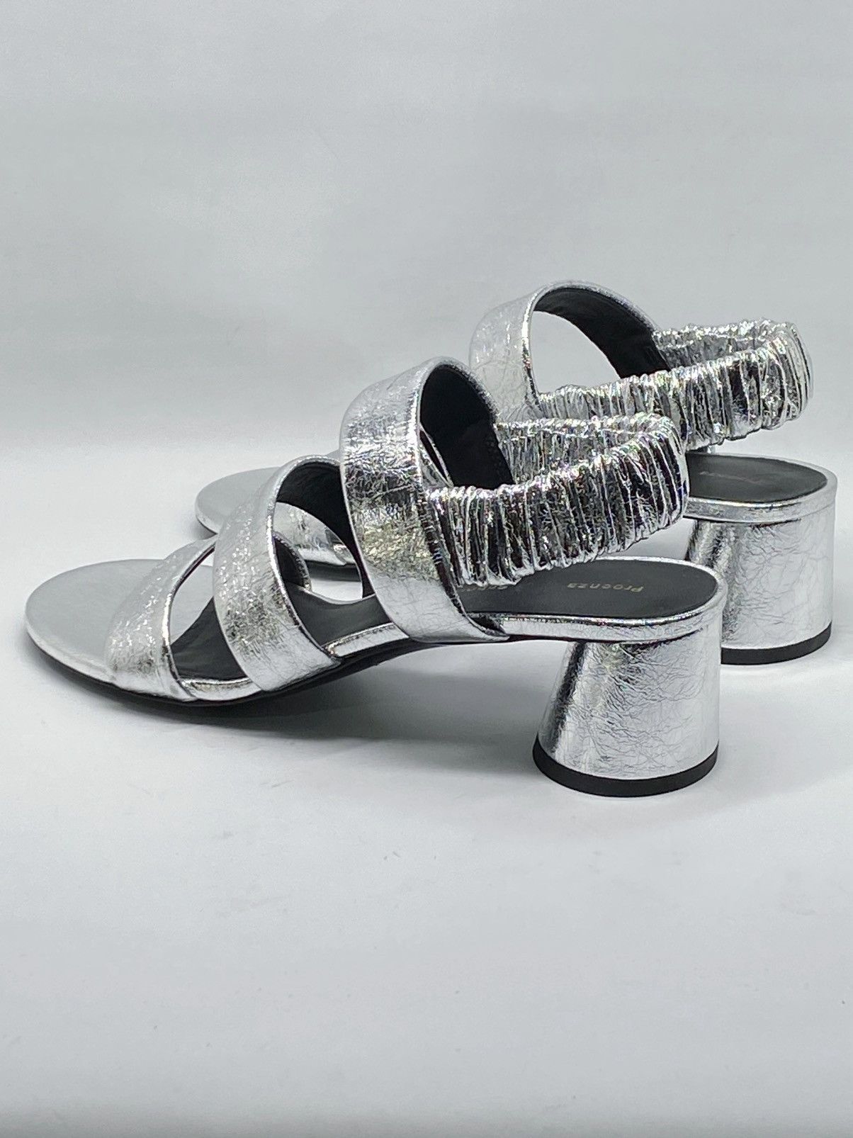 Proenza Schouler Proenza Schouler Silver Slingback Heel Sandals size 36.5 Size US 6.5 / IT 36.5 - 6 Thumbnail