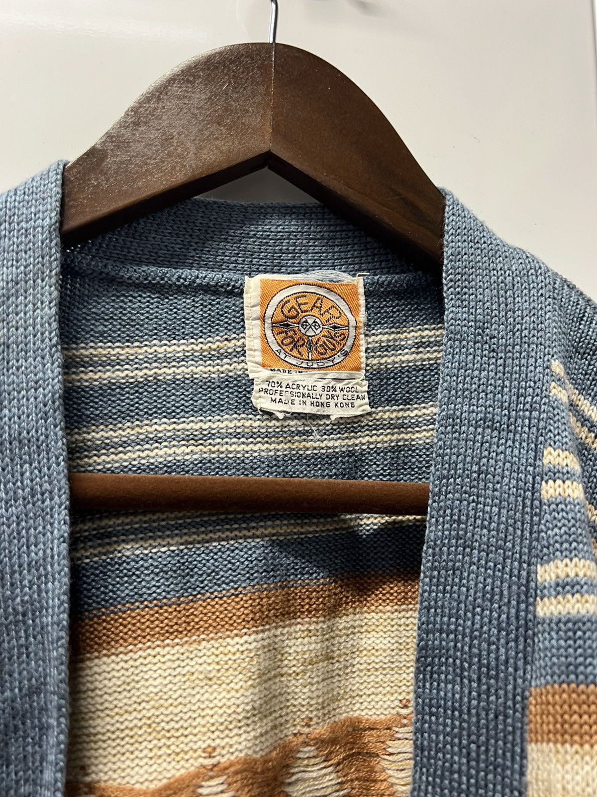 Vintage 70's 80's Vintage Gear For Guys Southwestern Retro Sweater Size US M / EU 48-50 / 2 - 7 Thumbnail