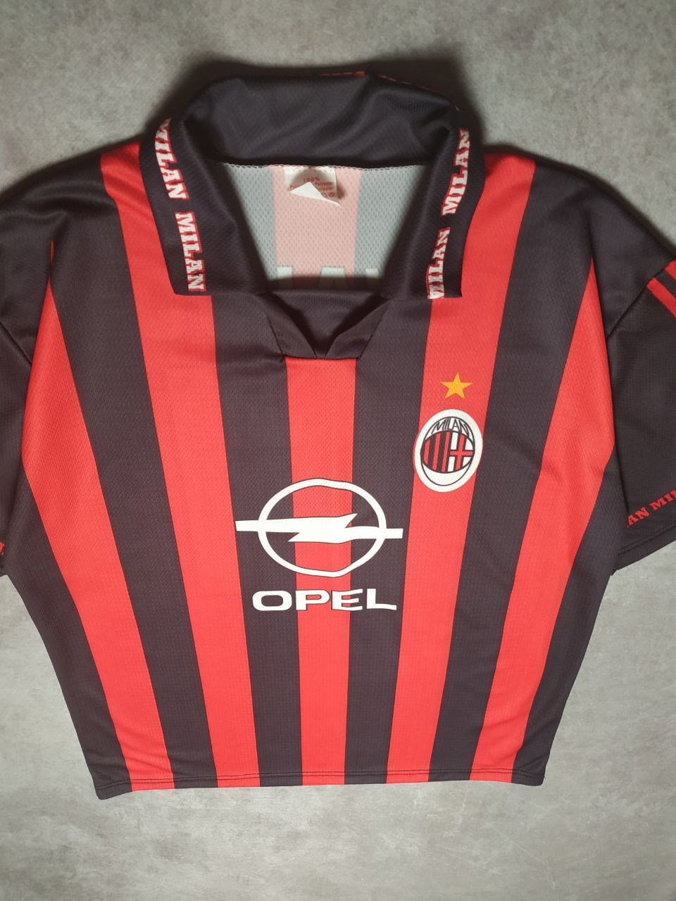 Vintage Rivaldo AC Milan vintage soccer jersey 90’s shirt Italy Size US S / EU 44-46 / 1 - 6 Thumbnail