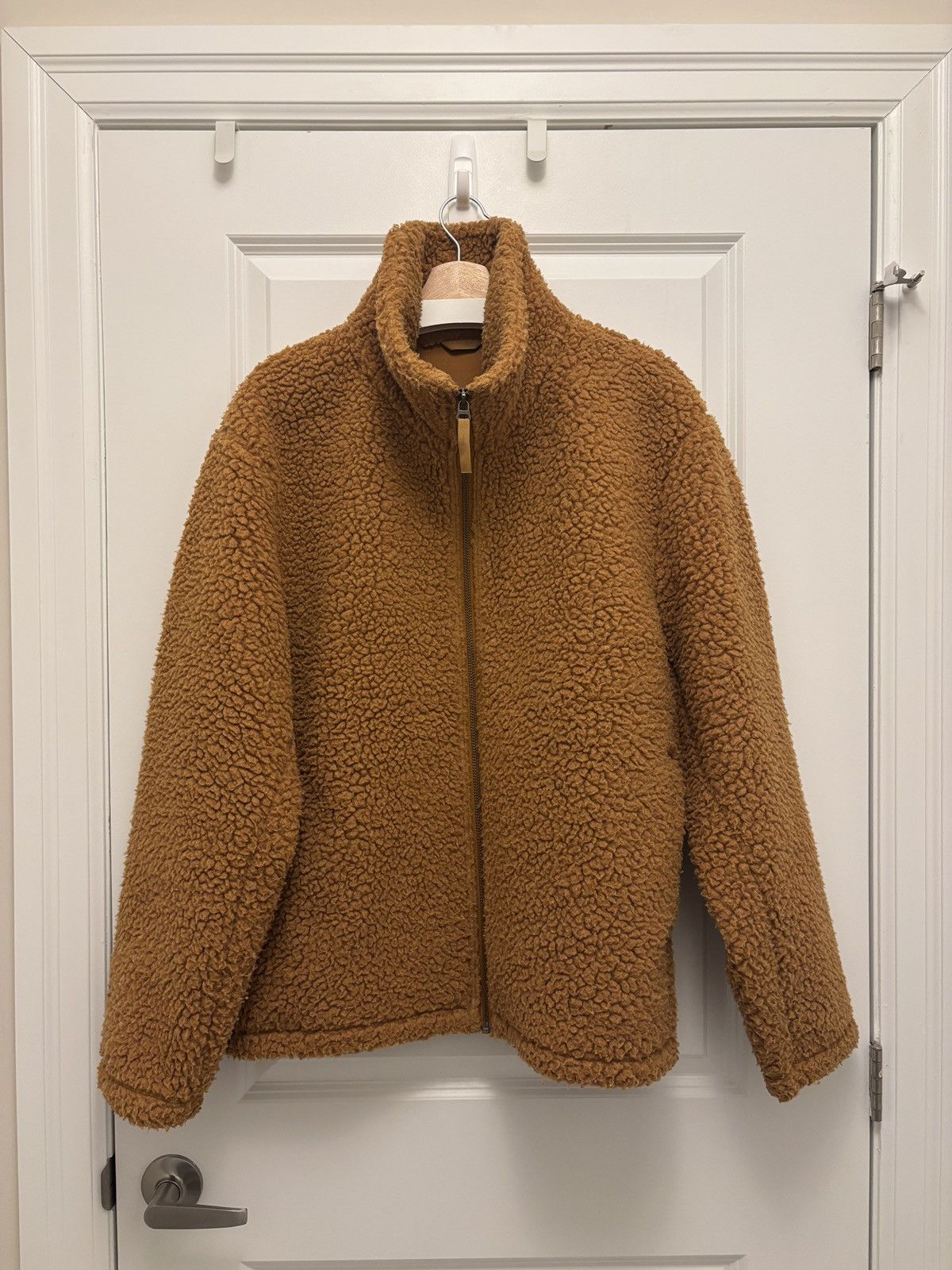 Uniqlo U Collection camel zip fleece Size US XL / EU 56 / 4 - 2 Thumbnail