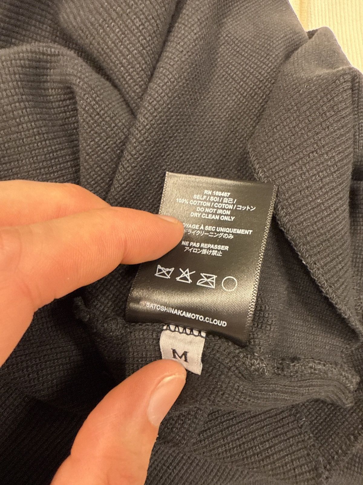 Satoshi Nakamoto Satoshi Nakamoto Logo Thermal Shirt Size US M / EU 48-50 / 2 - 5 Thumbnail