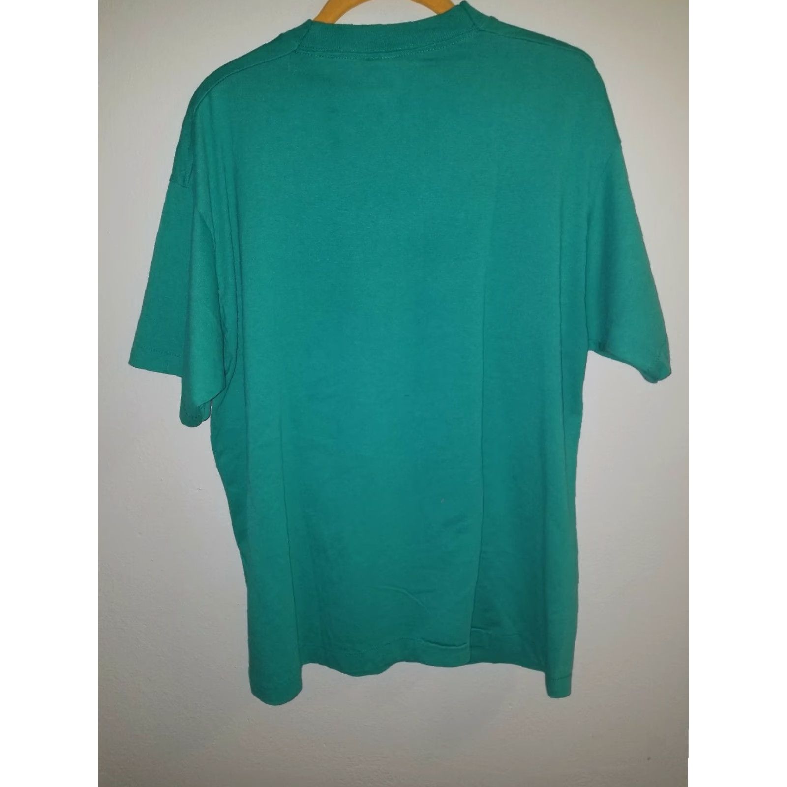 Fruit Of The Loom VINTAGE Fruit of the Loom Best 50/50 T-Shirt Mens XL Lake Geneva 1993 Blue Crew Neck Short Sleeve Graphic Tee Shirt Size US XL / EU 56 / 4 - 4 Thumbnail