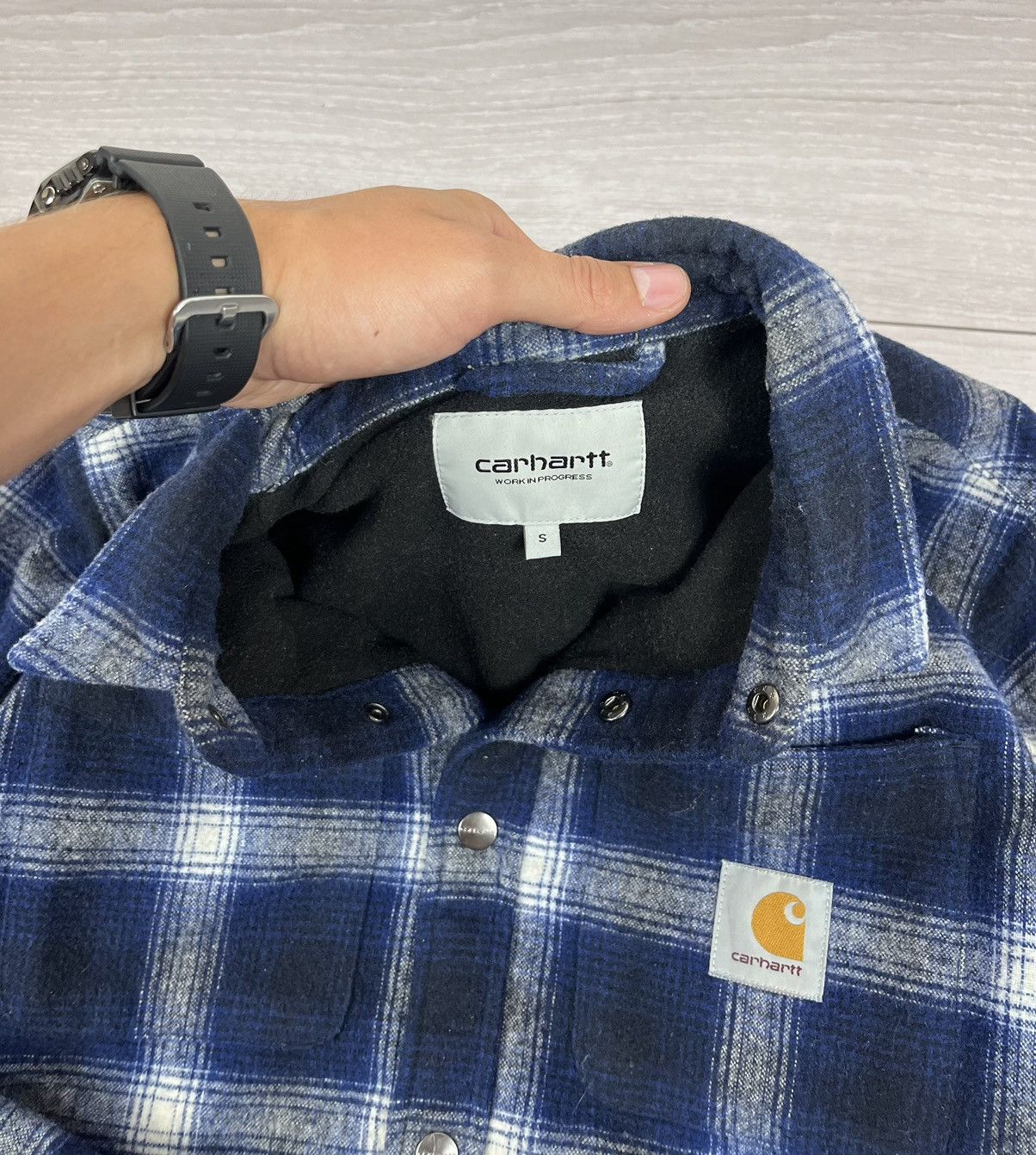 Carhartt Carhartt Lashley Checkered Heavyweight Flannel Shirt Size US S / EU 44-46 / 1 - 6 Thumbnail