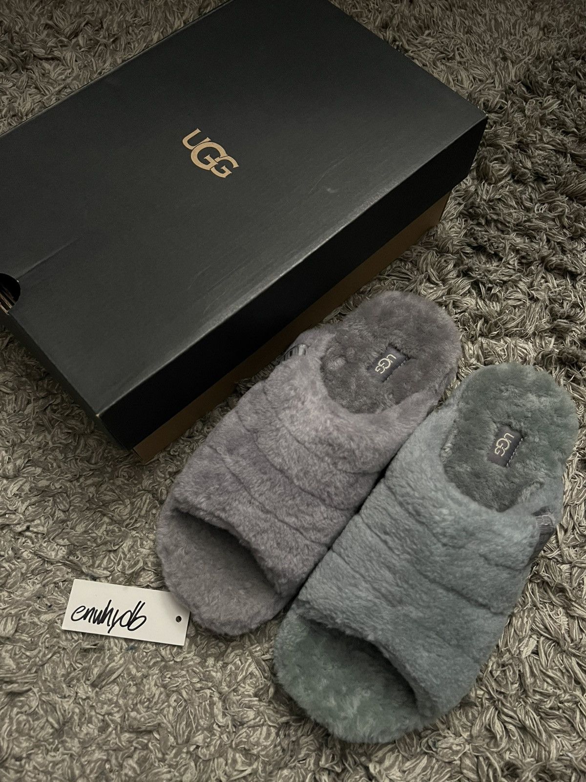 Ugg UGG Fluff You slip on - grey Size US 8 / EU 41 - 1 Thumbnail