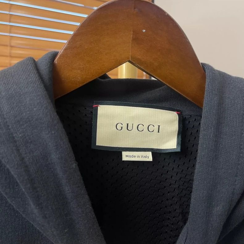 Gucci Gucci Double G old flower stitching hooded sweatshirt 2502- Size US S / EU 44-46 / 1 - 3 Thumbnail