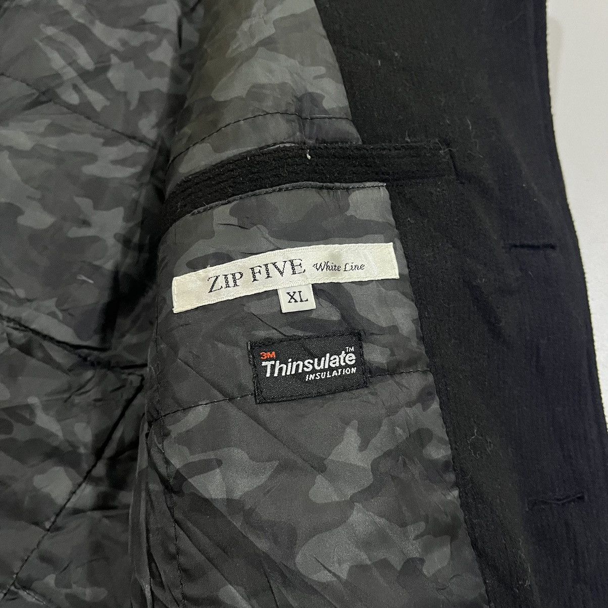 If Six Was Nine 🇯🇵JAPANESE BRAND THINSULATE INSULATION WOOL BUTTON UP JACKET Size US XL / EU 56 / 4 - 6 Thumbnail