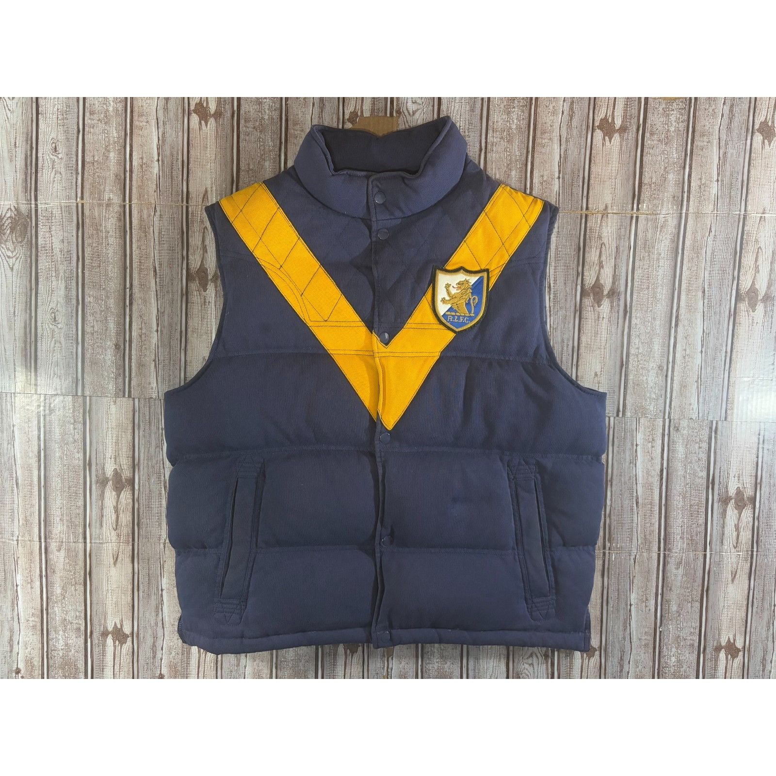 Ralph Lauren Rugby Ralph Lauren patch "12" canvas Down Vest size L color Size US L / EU 52-54 / 3 - 1 Thumbnail