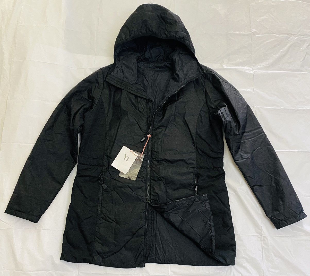 Y's Yohji Yamamoto Ys x Aspesi Black Hooded Fishtail Parka 4 NW Size US XL / EU 56 / 4 - 1 Thumbnail