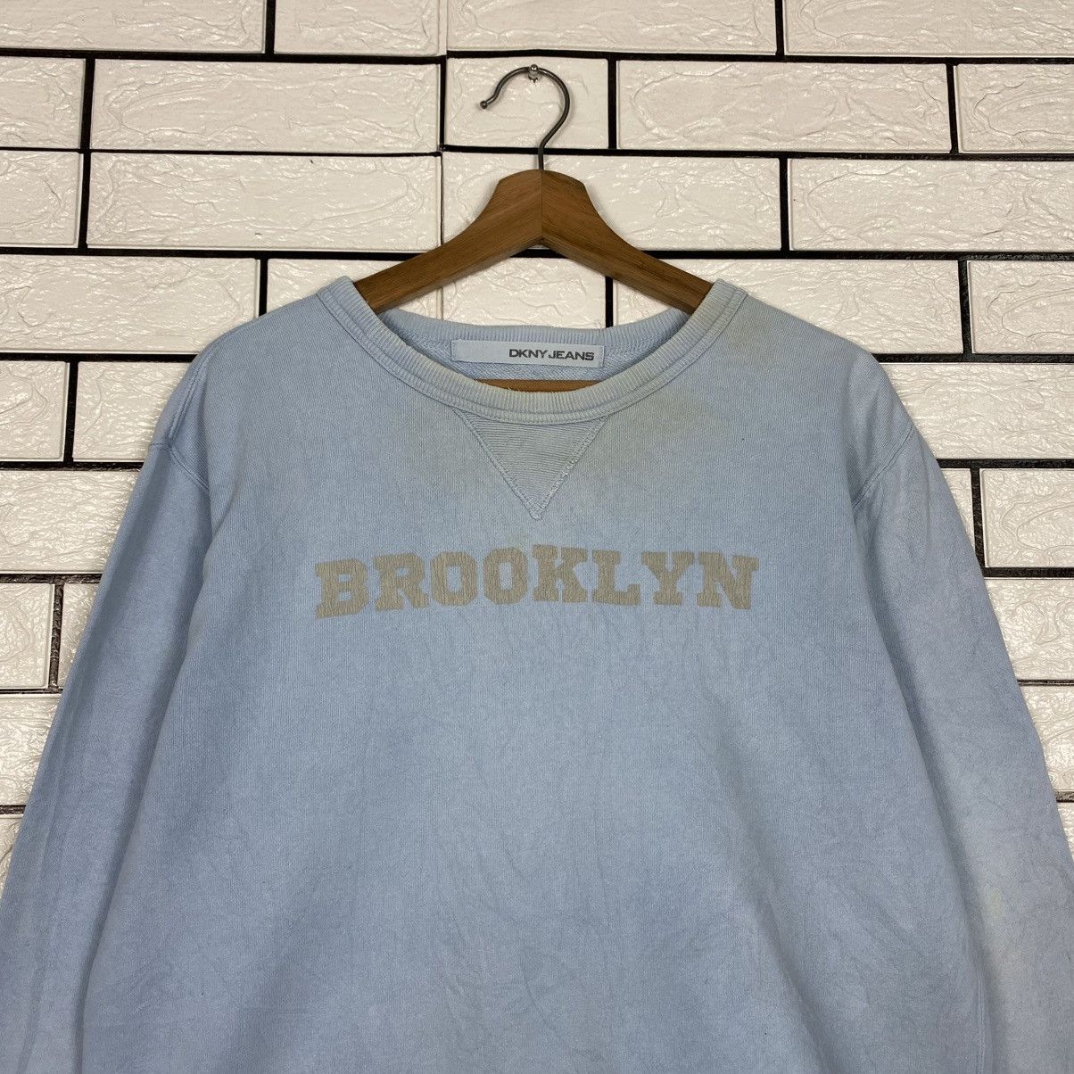 Japanese Brand Vintage Sweatshirt Dkny Striped Design Size US M / EU 48-50 / 2 - 4 Thumbnail