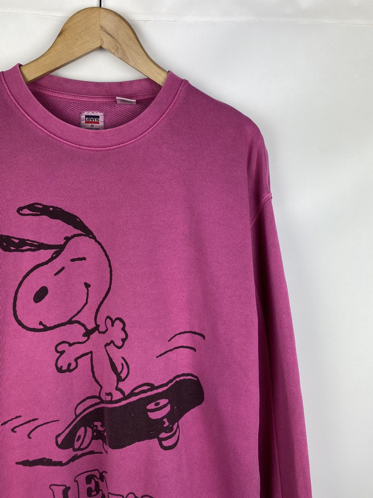 Levi's Levis Peanuts Snoopy unisex big logo sweatshirt pullover Size US S / EU 44-46 / 1 - 5 Thumbnail