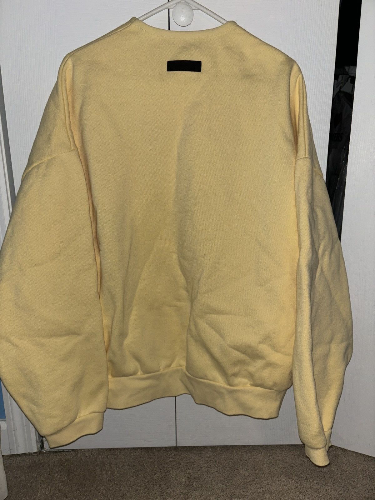 Essentials × Fear of God Fear of God Essentials Yellow Crewneck Sweatshirt Size US L / EU 52-54 / 3 - 2 Thumbnail