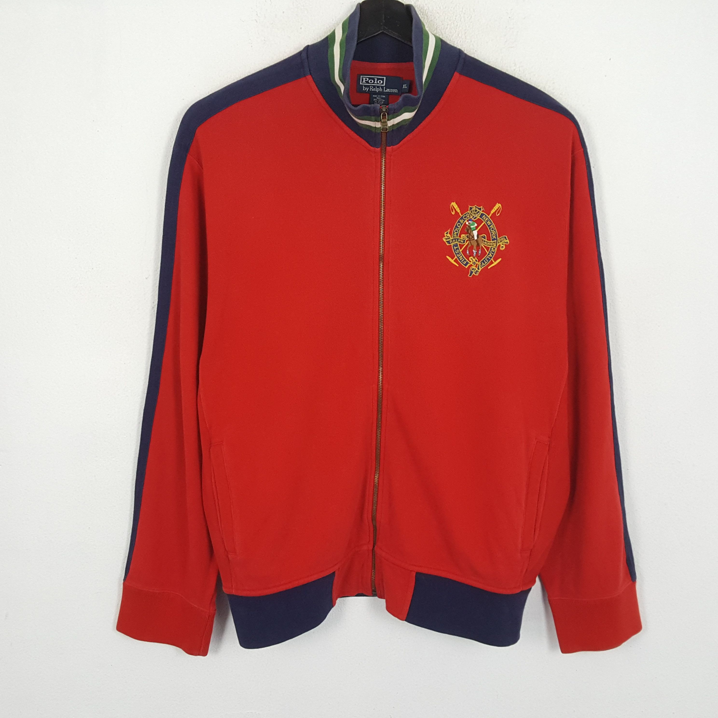 Polo Ralph Lauren × Vintage POLO RALPH LAUREN Sportswear Style Nice Design Sweater Size US XL / EU 56 / 4 - 1 Thumbnail