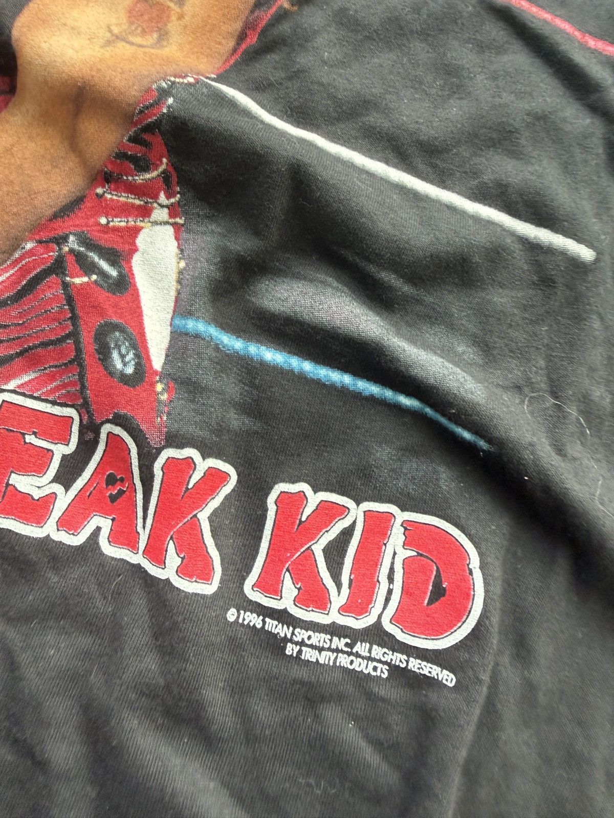 Vintage 1996 shawn michaels heartbreak kid t shirt WWF Size US XL / EU 56 / 4 - 6 Thumbnail