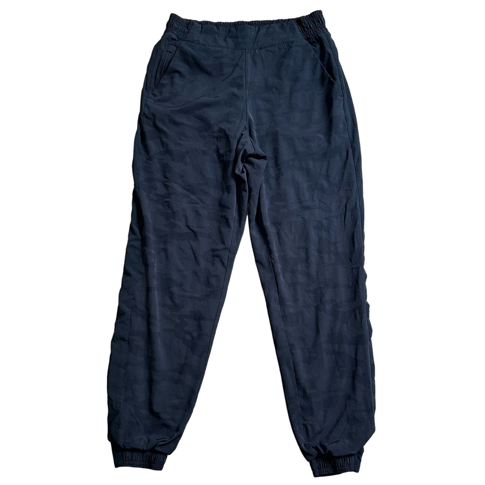 Athleta Athleta Brooklyn Textured Lined Jogger Black Camo Athleisure Size 28" / US 6 / IT 42 - 2 Thumbnail