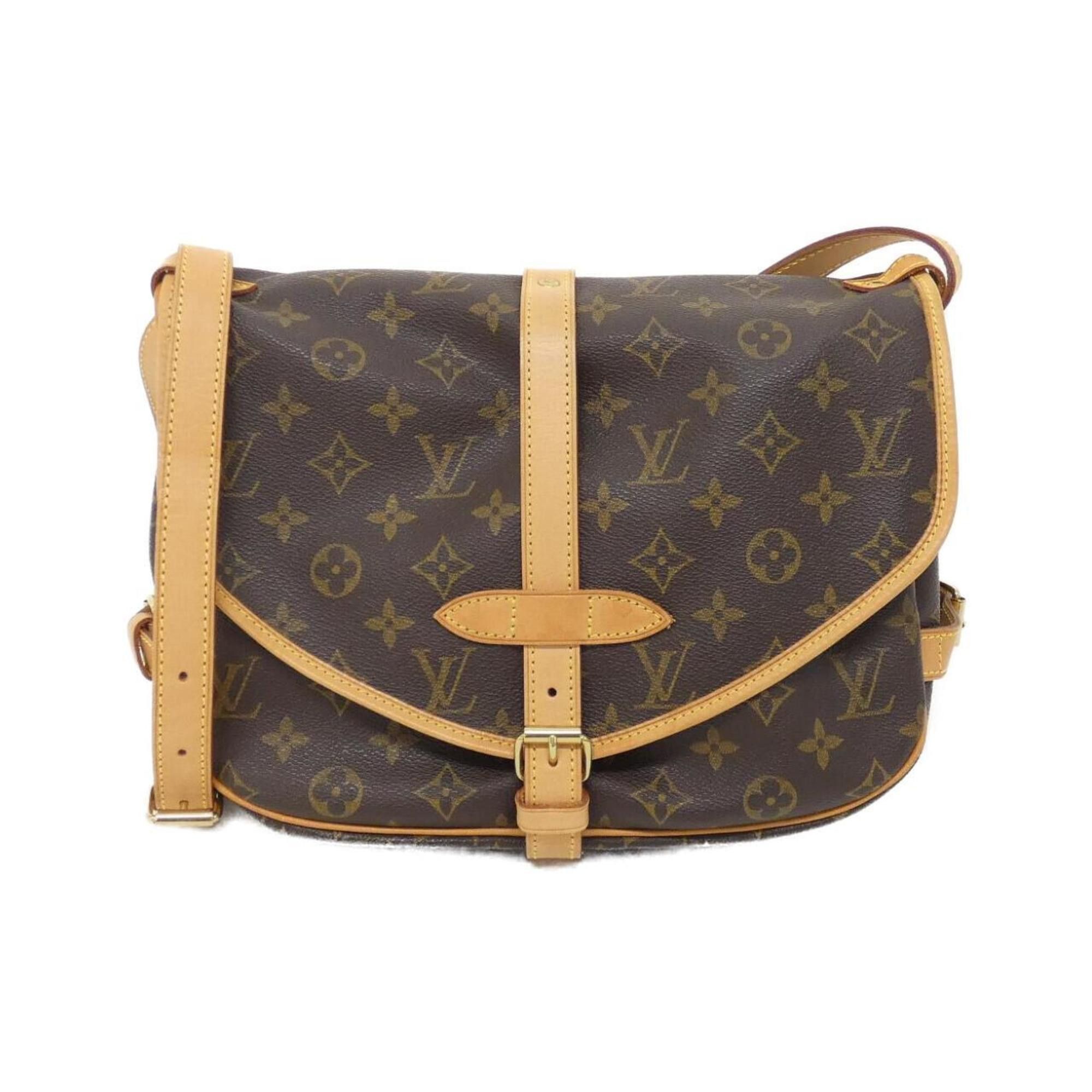 Louis Vuitton Monogram Saumur 30Cm M42256 Shoulder Bag, Women's