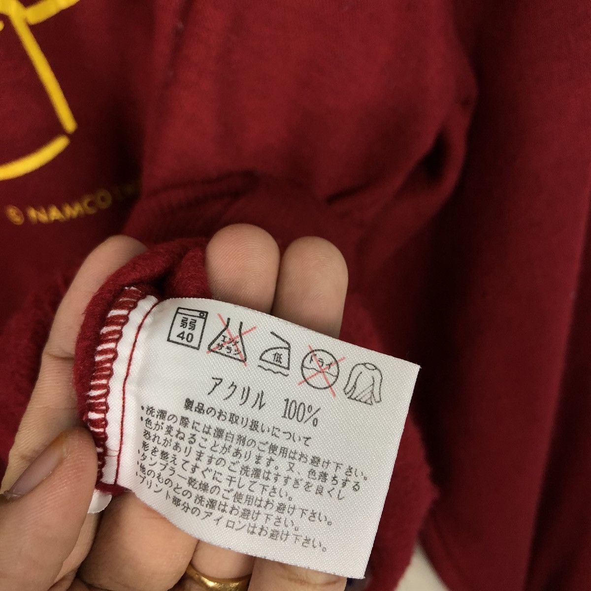 Japanese Brand 📌Vintage Sweatshirt Crewneck Namco Limited Big Logo Size US M / EU 48-50 / 2 - 16 Thumbnail