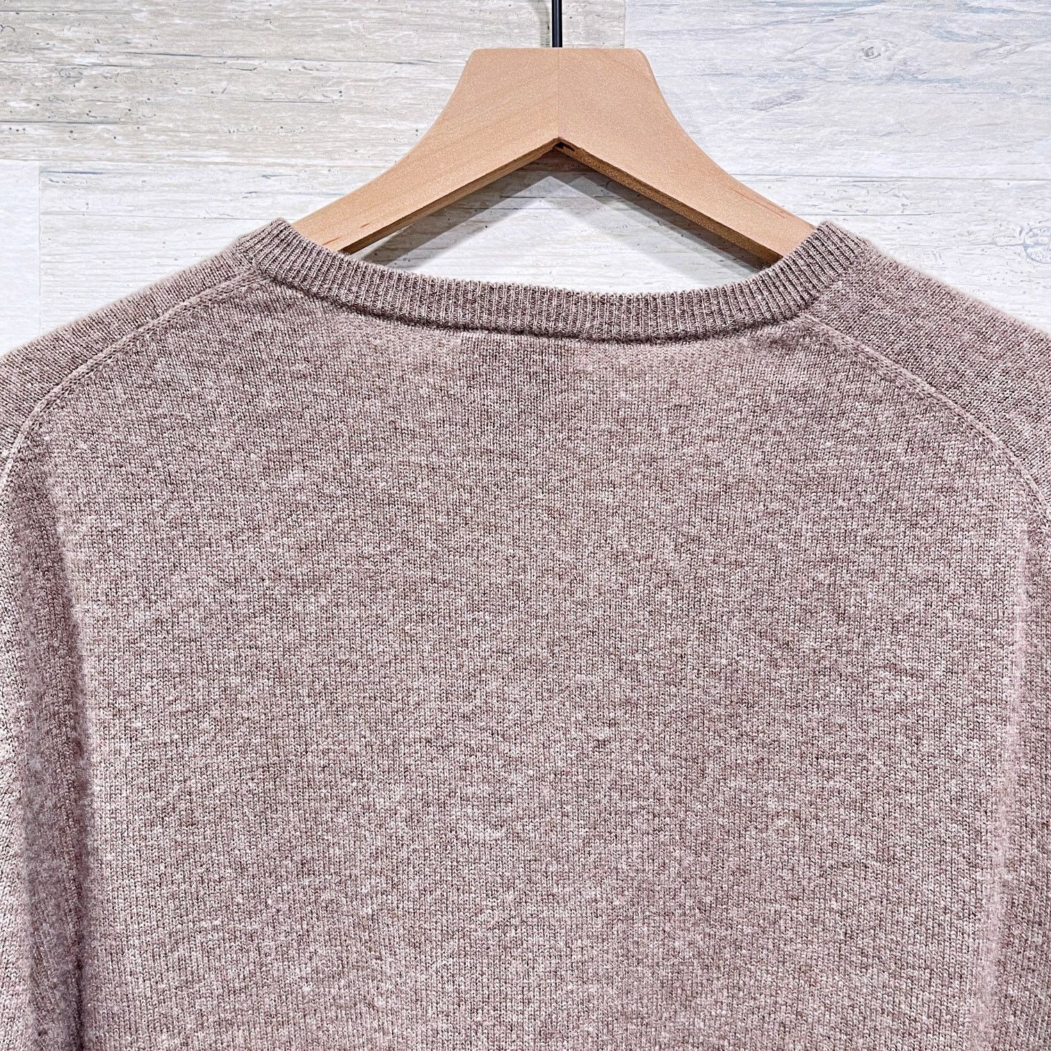 Jos. A. Bank Jos A Bank Cashmere V Neck Sweater Brown Travelers Mens M Size US M / EU 48-50 / 2 - 4 Thumbnail