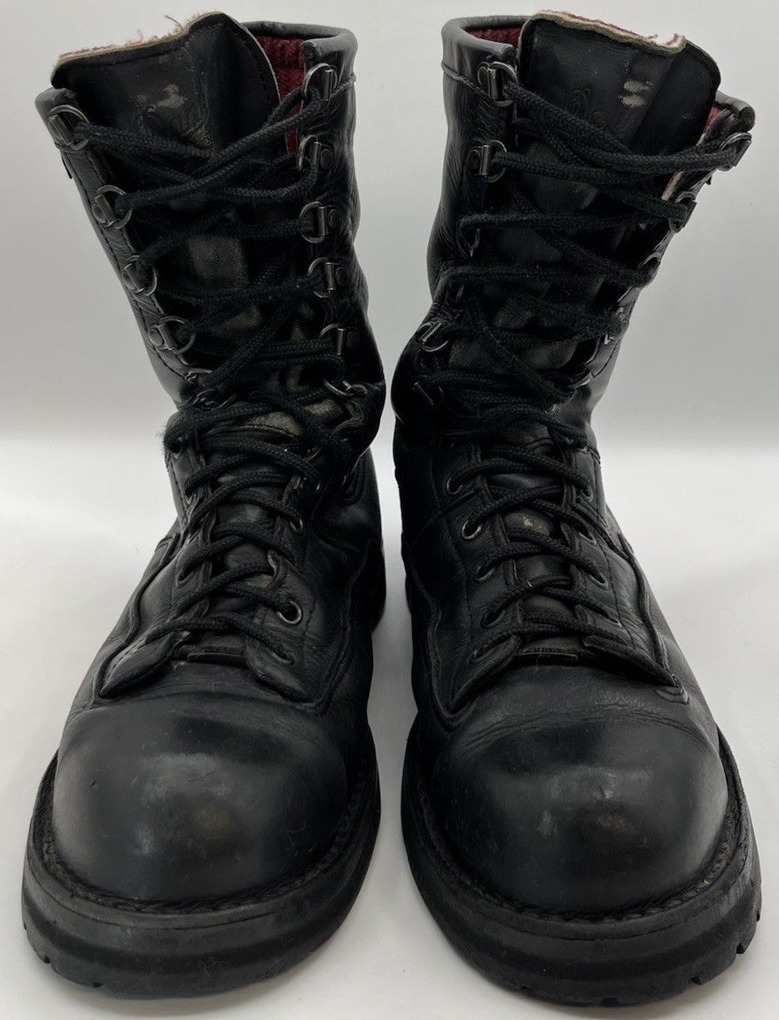 Danner Mens Danner 69110 USA 10” Black Leather Tactical Boots 12D Size US 12 / EU 45 - 1 Thumbnail