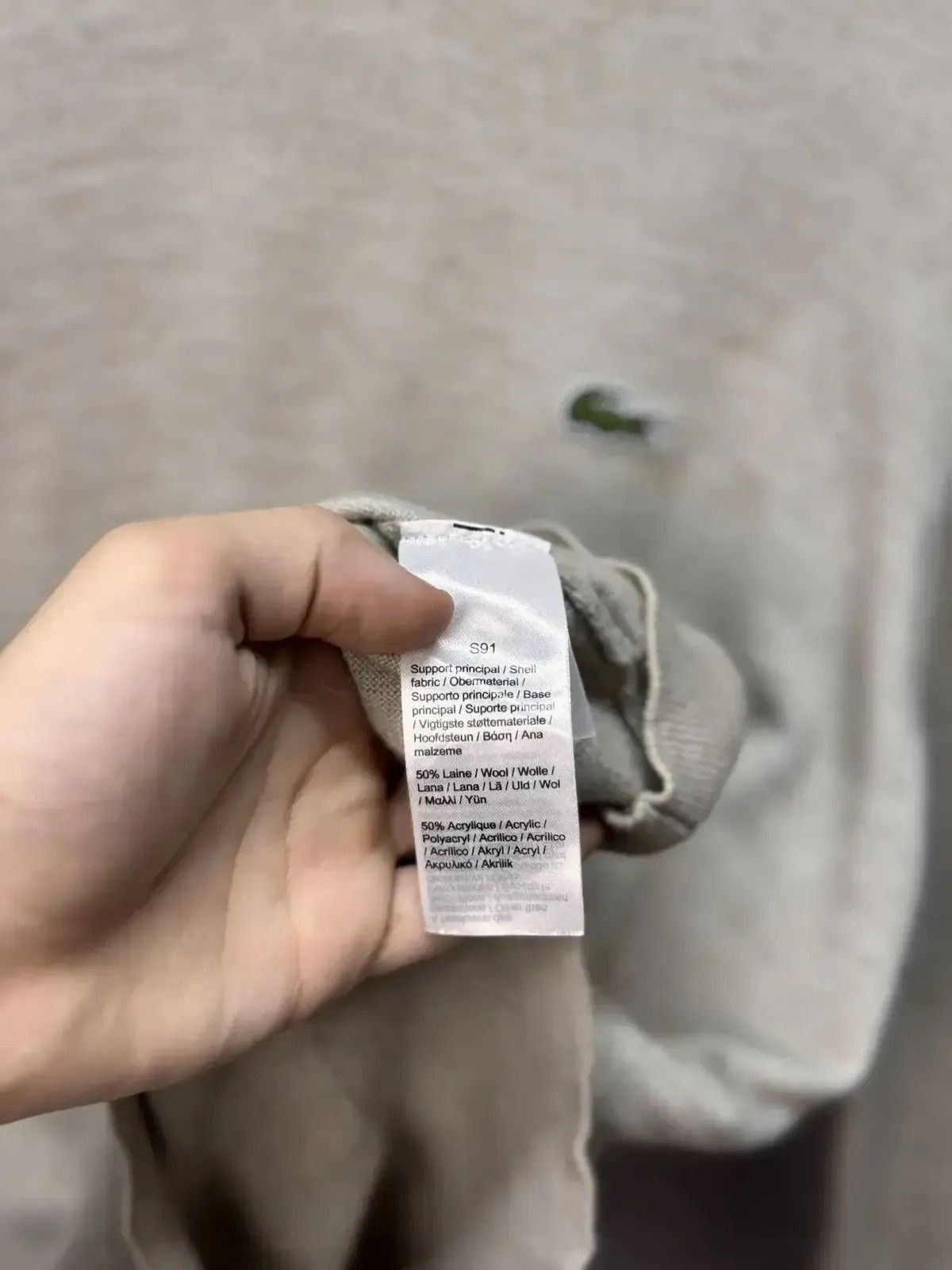 Japanese Brand × Lacoste × Vintage Vintage Y2K Lacoste Knitwear Wool Sweater Size XL streetwear Size US M / EU 48-50 / 2 - 3 Thumbnail