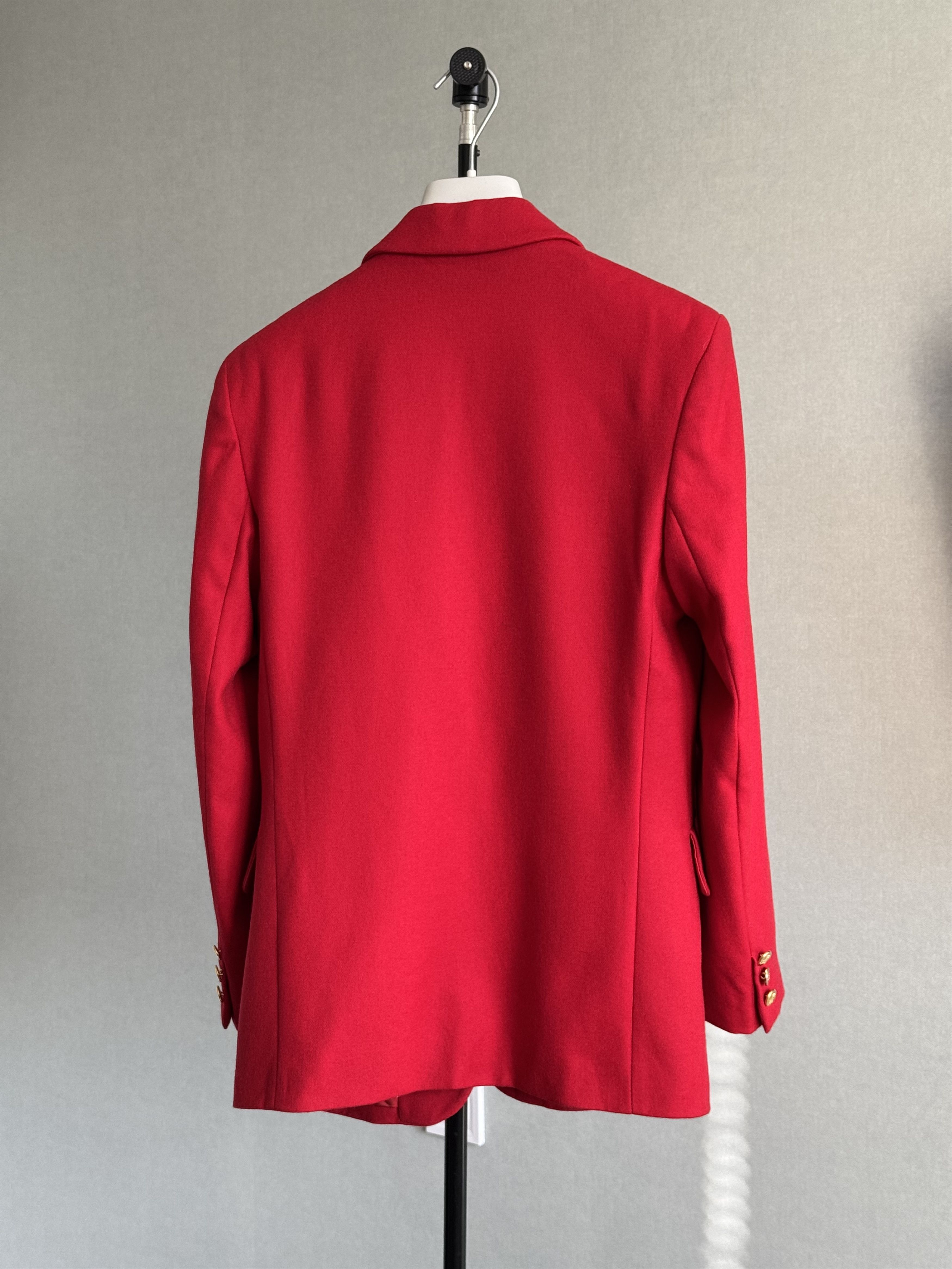 Burberry × Vintage Vintage Burberry wool blazer Size M / US 6-8 / IT 42-44 - 2 Thumbnail