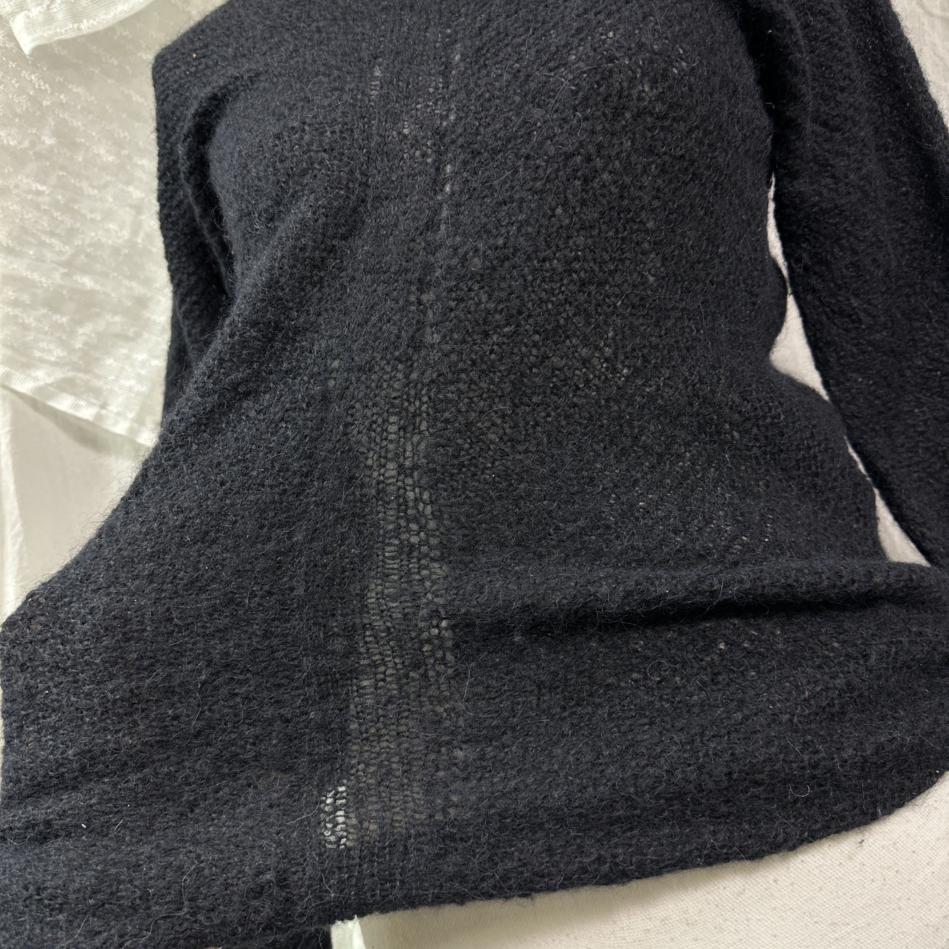 Vintage Vintage Oversize Loose Knit Mohair Grunge Sweater Y2K Size M / US 6-8 / IT 42-44 - 6 Thumbnail