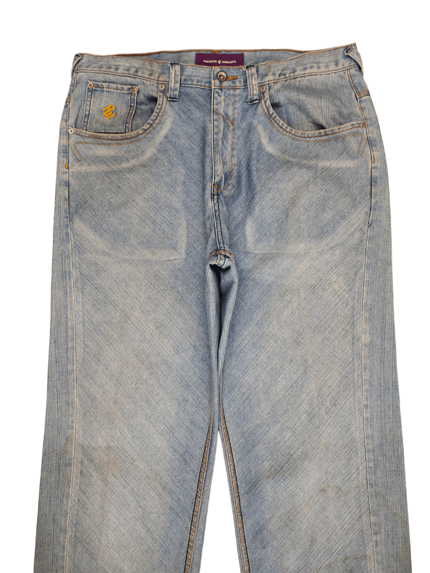 Rocawear Baggy Jeans Rocawear Wide Leg Jeans Y2k Jnco Streetwear Size US 36 / EU 52 - 10 Thumbnail