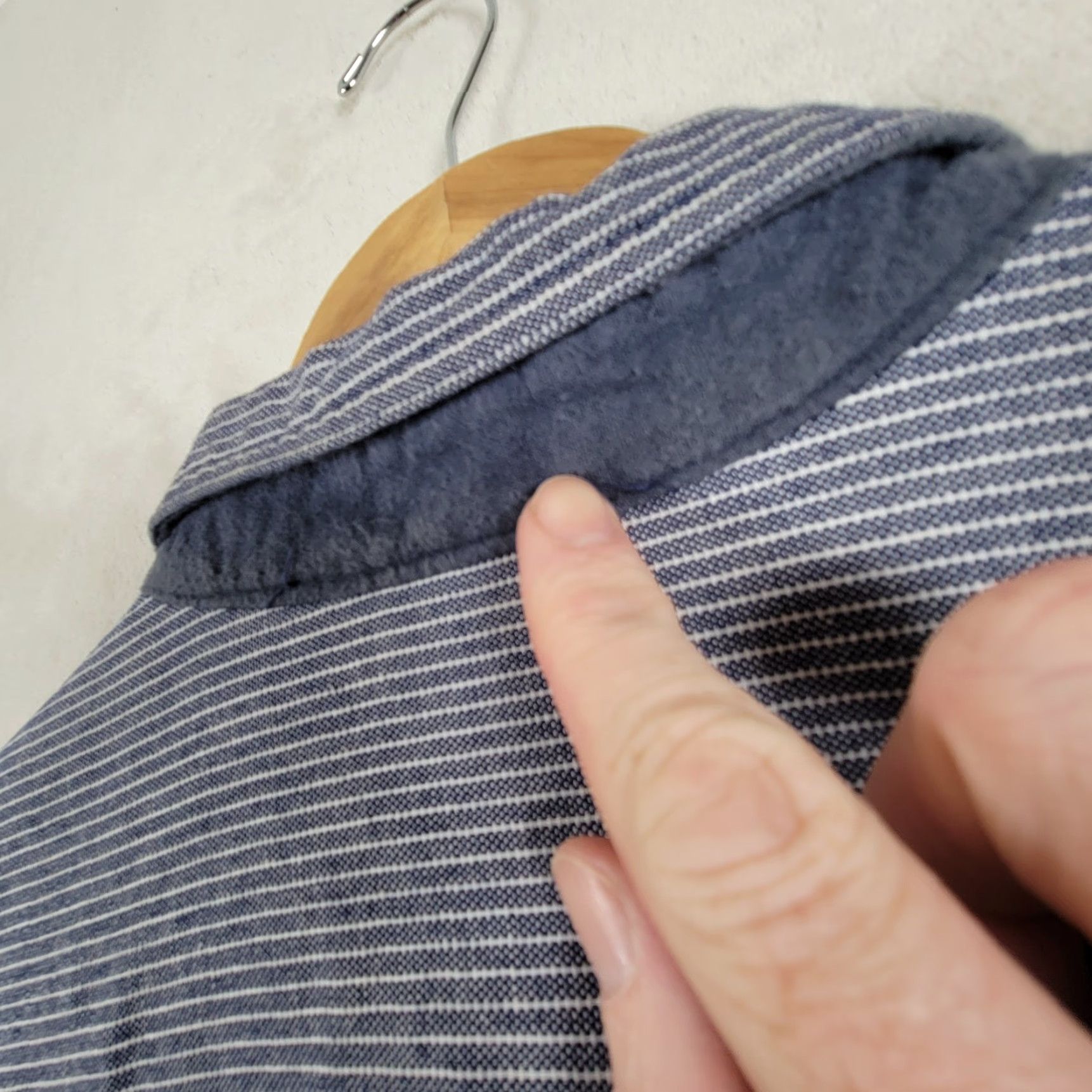 Vintage Prentiss Mens Button-Up Shirt Chest Pockets Blue Long Sleeve XXL Size Regular Fit Casual Vintage: No Size US XXL / EU 58 / 5 - 7 Thumbnail