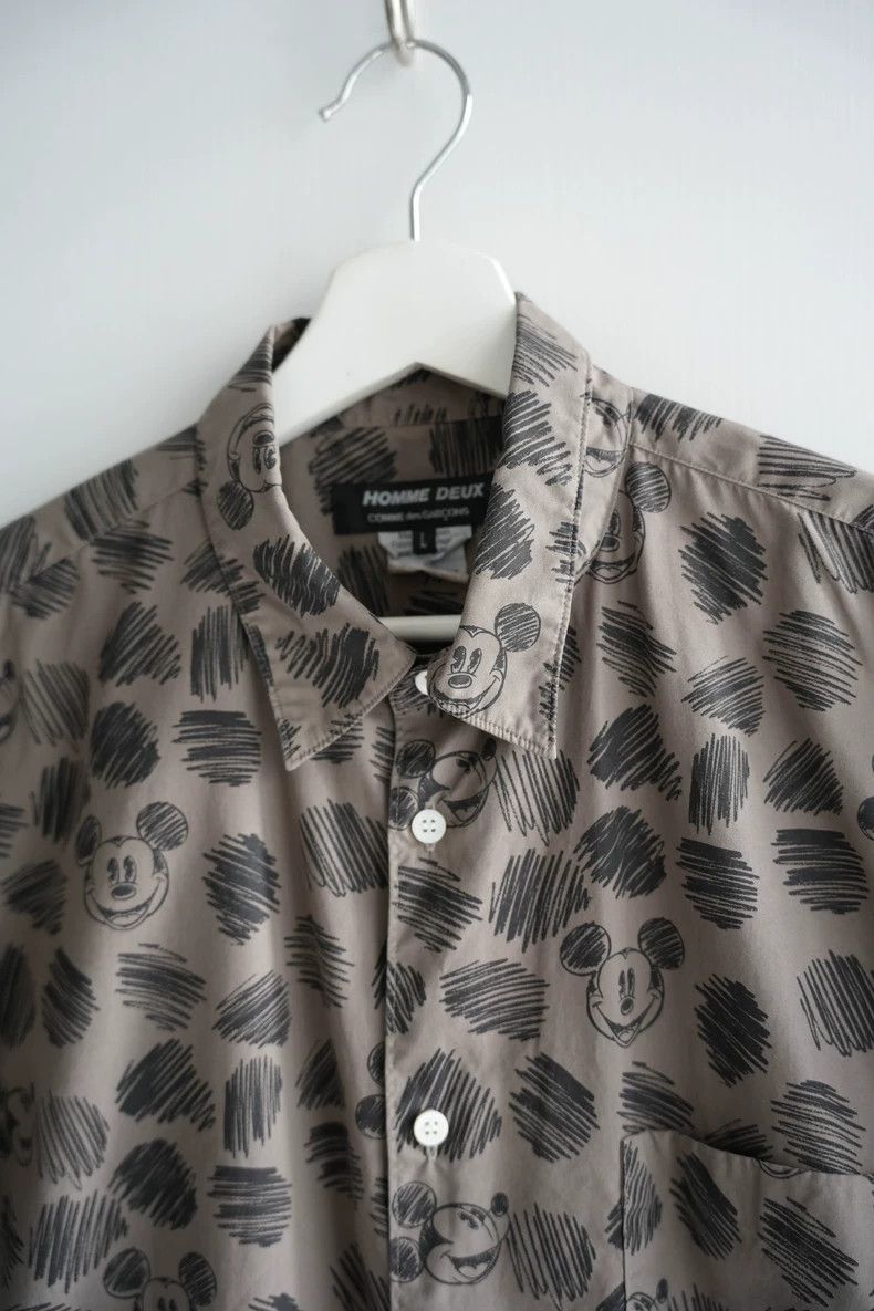 Comme des Garcons Comme des Garcons 22 Mickey shirt 2503-Nextarrow Size US L / EU 52-54 / 3 - 3 Thumbnail