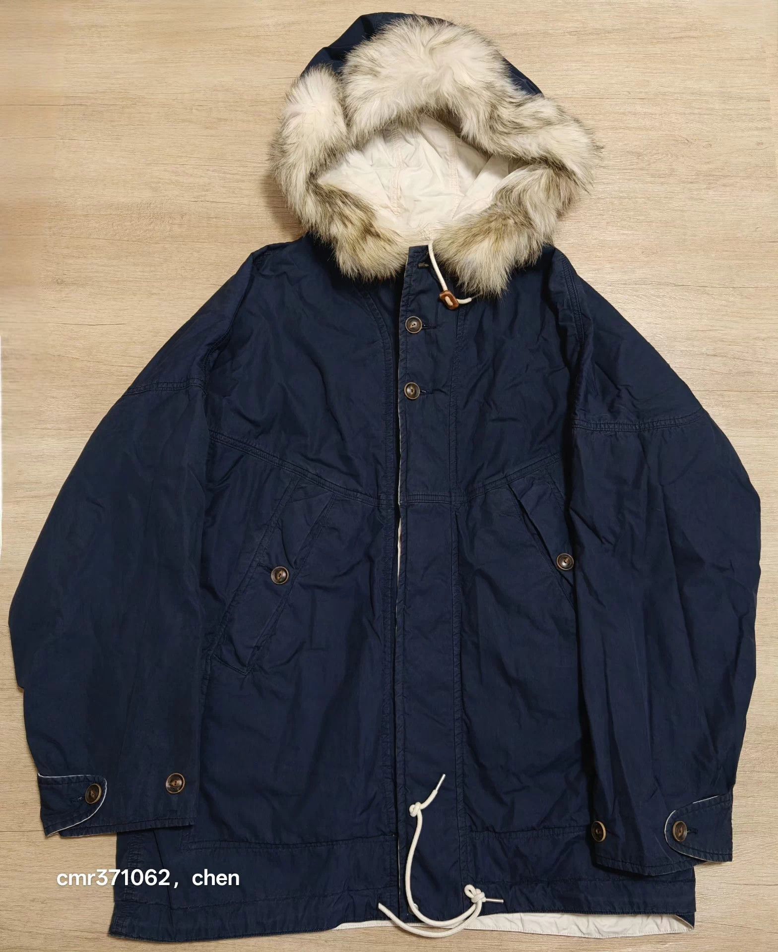 Visvim Visvim 18AW Glacier Point Parka Navy 2 Natural Dye Size US M / EU 48-50 / 2 - 1 Thumbnail