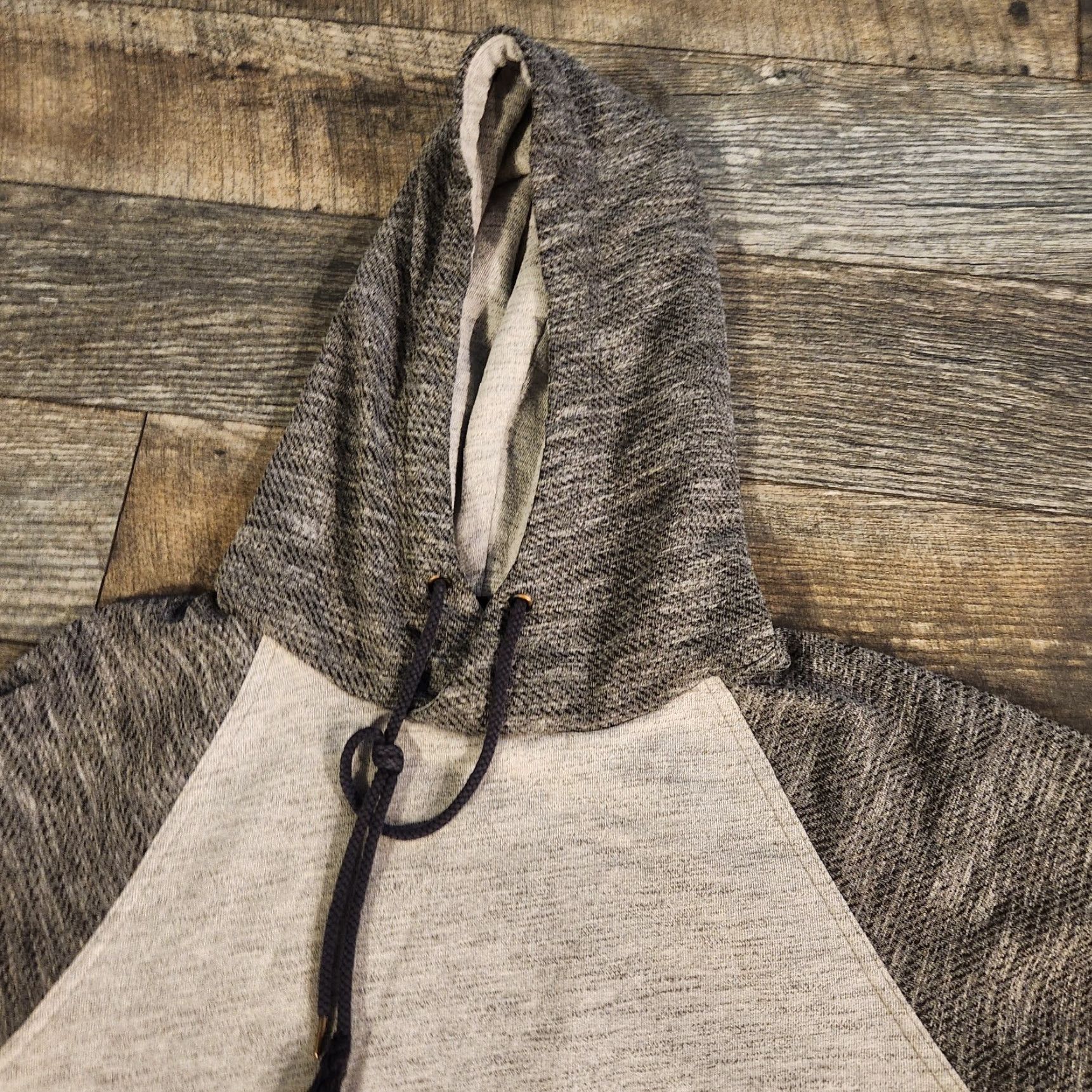 Vintage Homage Hoodie Mens Large Gray Long Sleeve Pullover Active Dog Hooded Pockets Linear Size US L / EU 52-54 / 3 - 5 Thumbnail