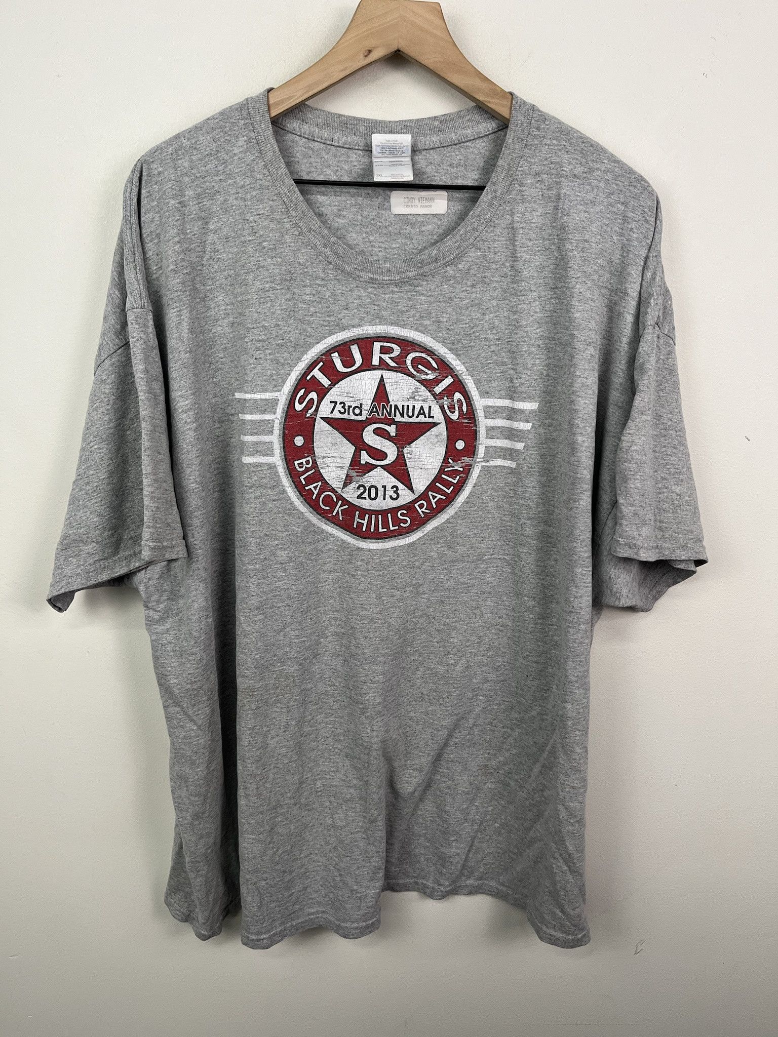 Vintage Vintage Sturgis Motorcycle Rally Oversized T Shirt Harley Davidson Size 3XL Size US XXL / EU 58 / 5 - 1 Thumbnail