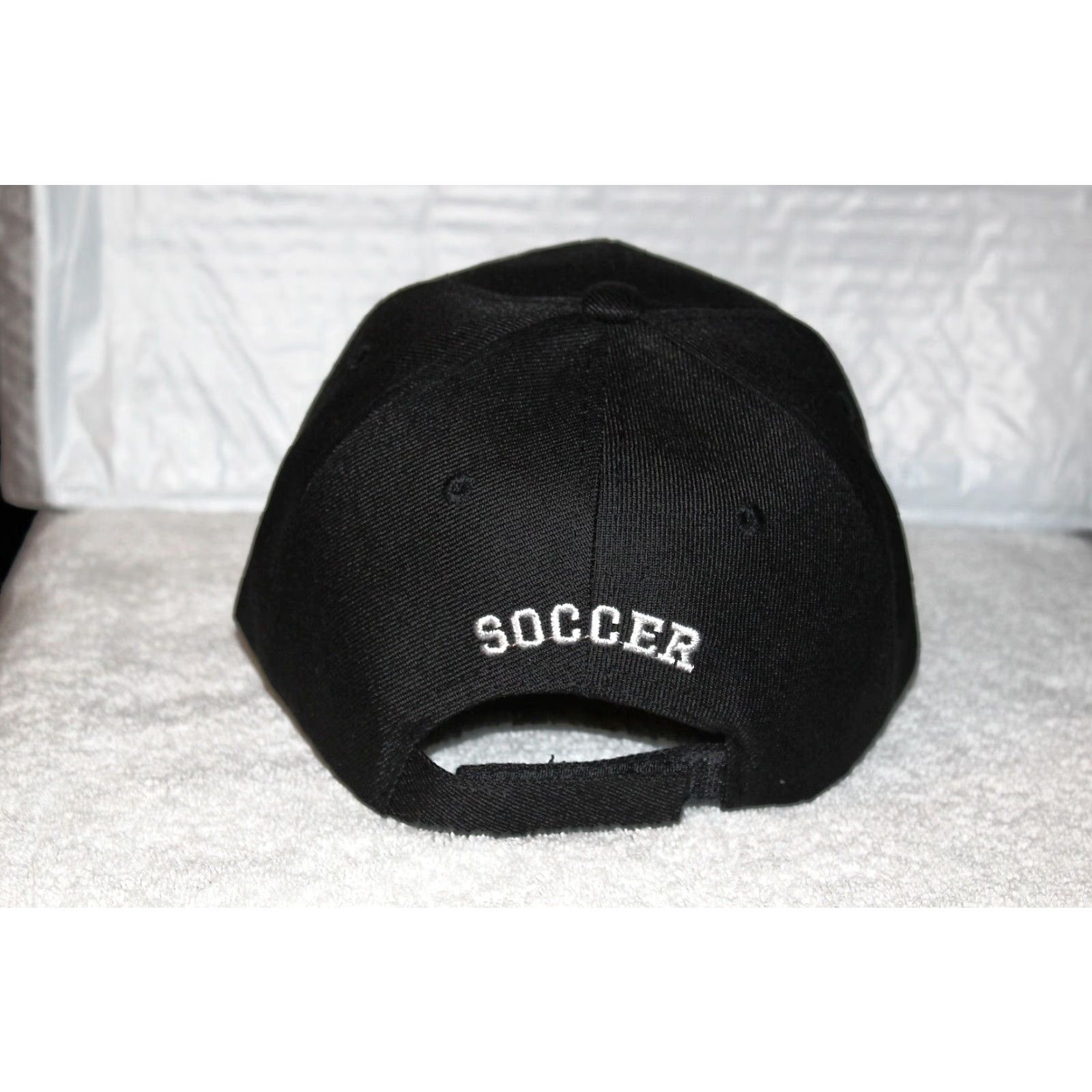 Vintage VINTAGE CALI Mexico Soccer Ball Baseball Cap Unisex Adults Adjustable Black Sports Fan Cap Size ONE SIZE - 3 Thumbnail