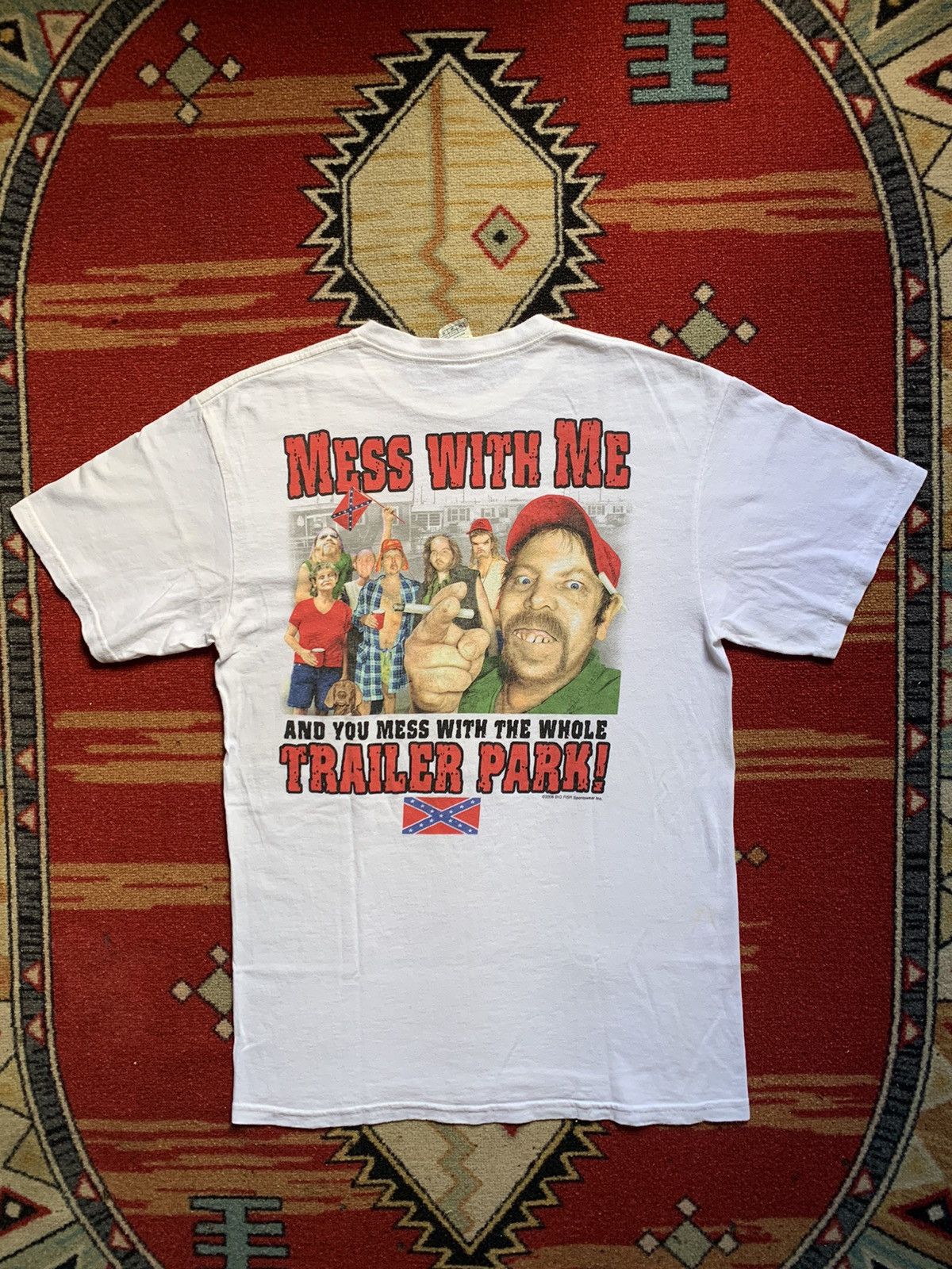 Vintage Vtg Trailer Park Television Comedy Series Shirt Size US M / EU 48-50 / 2 - 2 Thumbnail