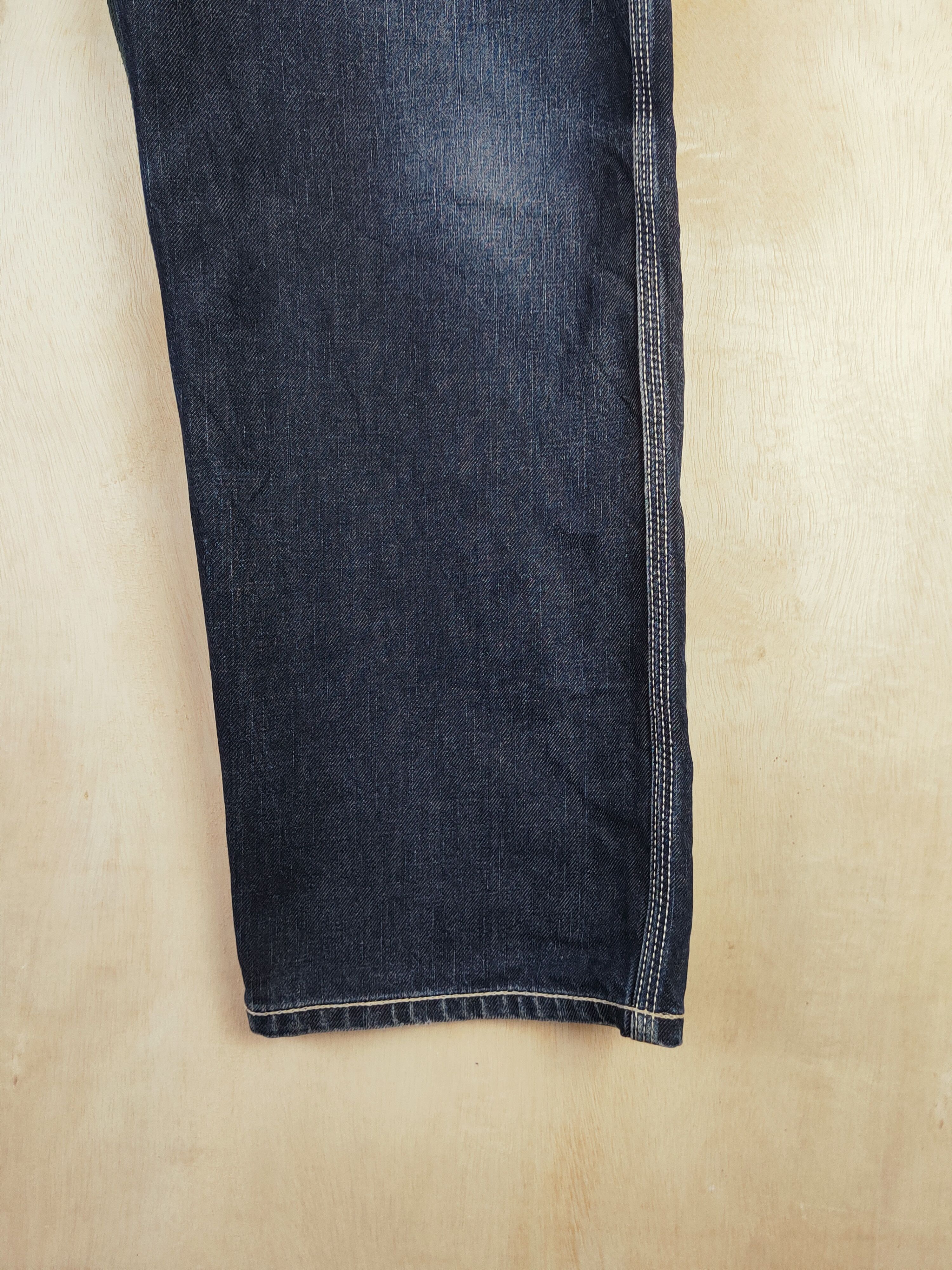 Diesel Diesel Industry Blue Black Distressed Ripped Jeans #S2666 Size US 36 / EU 52 - 7 Thumbnail