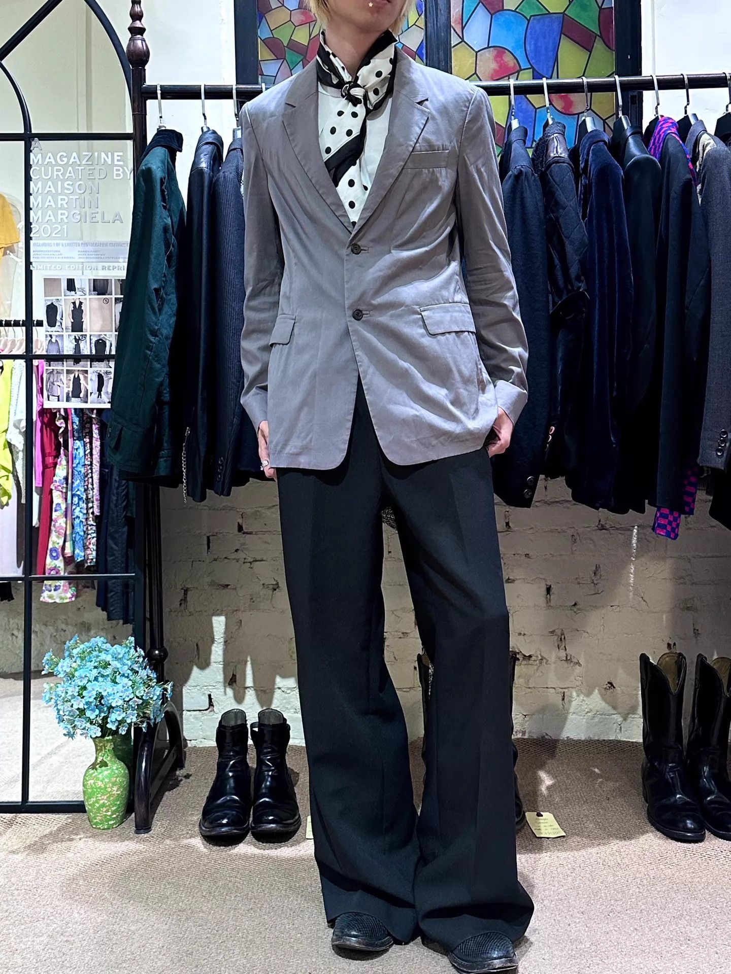 Prada Prada 2010SS Lightweight Nylon Gray Jacket 46 Size US S / EU 44-46 / 1 - 7 Thumbnail