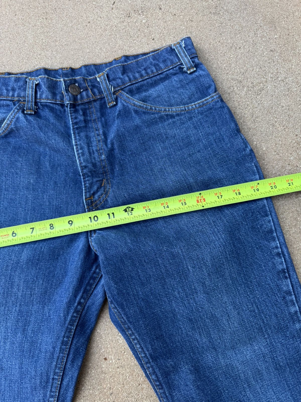 Levi's Vtg 80’s Levi’s 646 Orange Tab Bellbottom Flare Jeans 32x27 Size US 32 / EU 48 - 12 Thumbnail