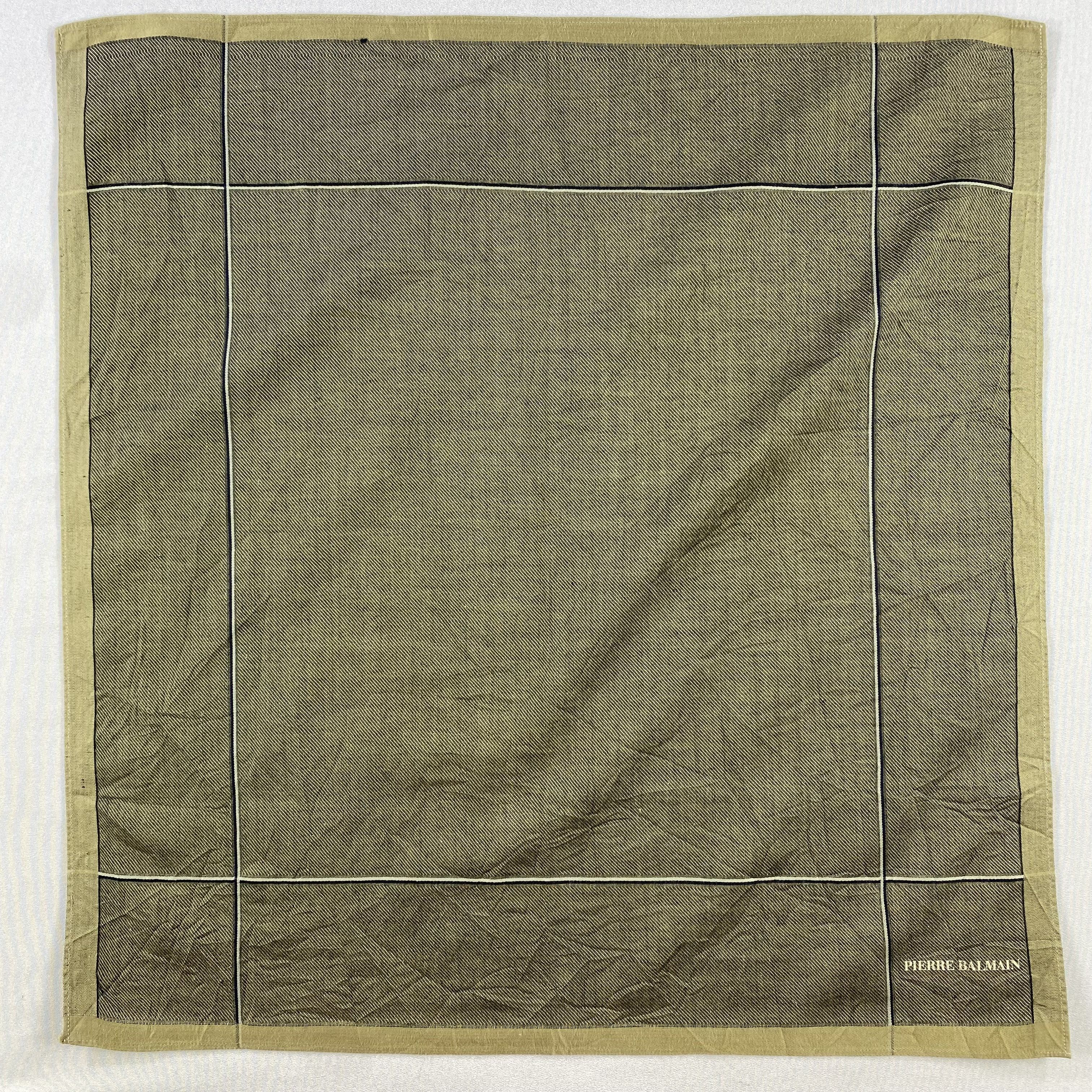 Pierre Balmain × Vintage Pierre Balmain Bandana/ Handkerchief / Neckerchief Size ONE SIZE - 1 Thumbnail