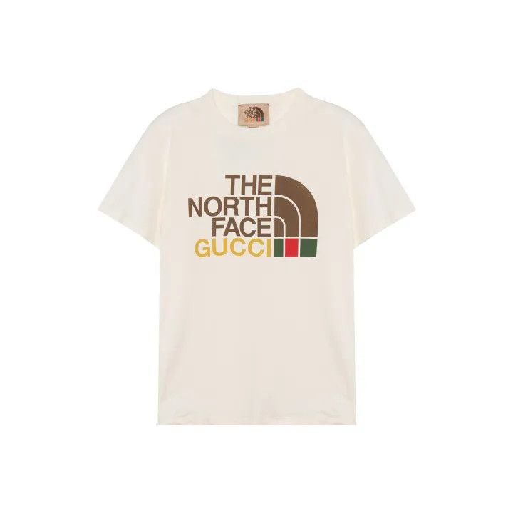 Gucci Gucci x The North Face Logo Print T-Shirt Size M / US 6-8 / IT 42-44 - 1 Thumbnail