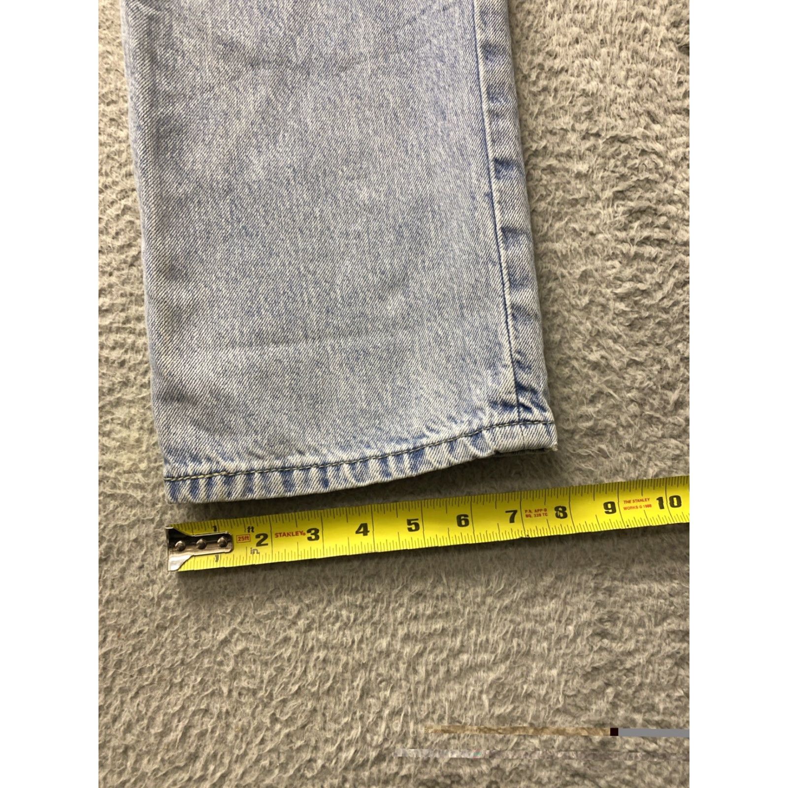 Levi's Levis Jeans Womens 30x31 Blue Denim High Slim Straight Fit Light Wash /0511 Size 30" / US 8 / IT 44 - 5 Thumbnail