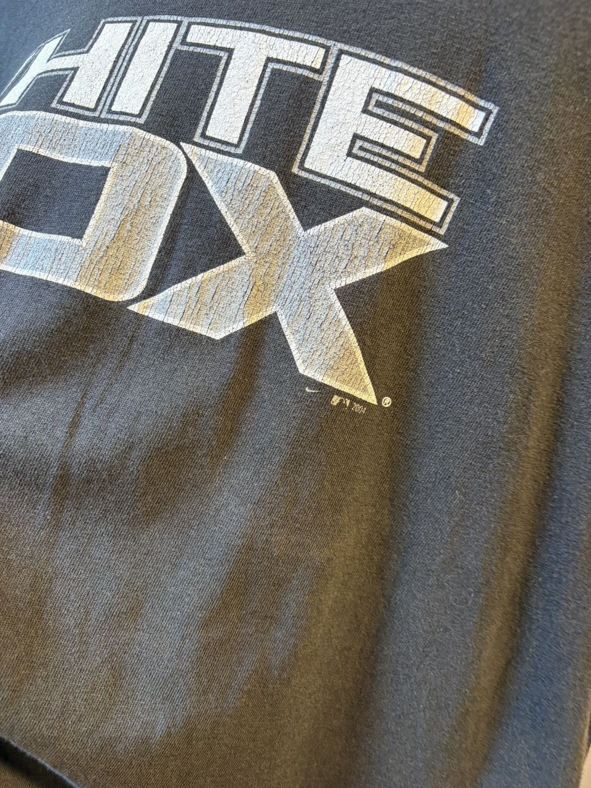 Nike Vintage Nike Team White Sox T-Shirt Size US M / EU 48-50 / 2 - 18 Thumbnail