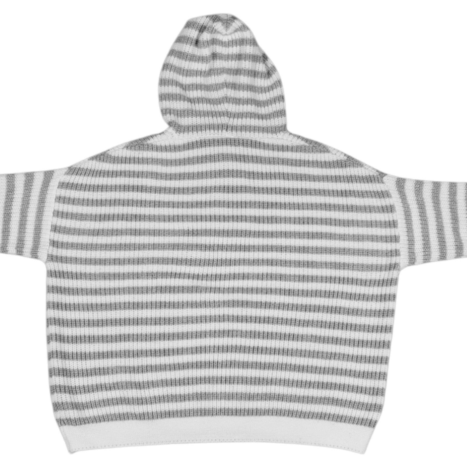 Other Womens XL Time and Tru grey-white boyfriend oversized hooded Size XL / US 12-14 / IT 48-50 - 7 Thumbnail