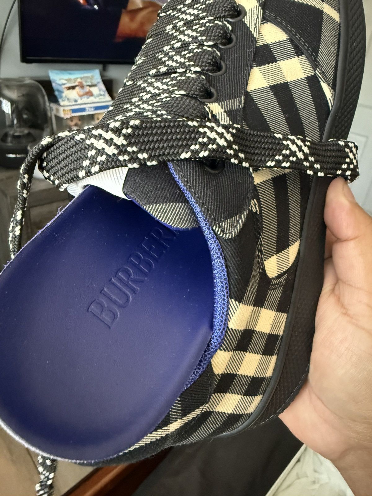 Burberry Burberry Check Terrace Sneakers Size US 9.5 / EU 42-43 - 8 Thumbnail