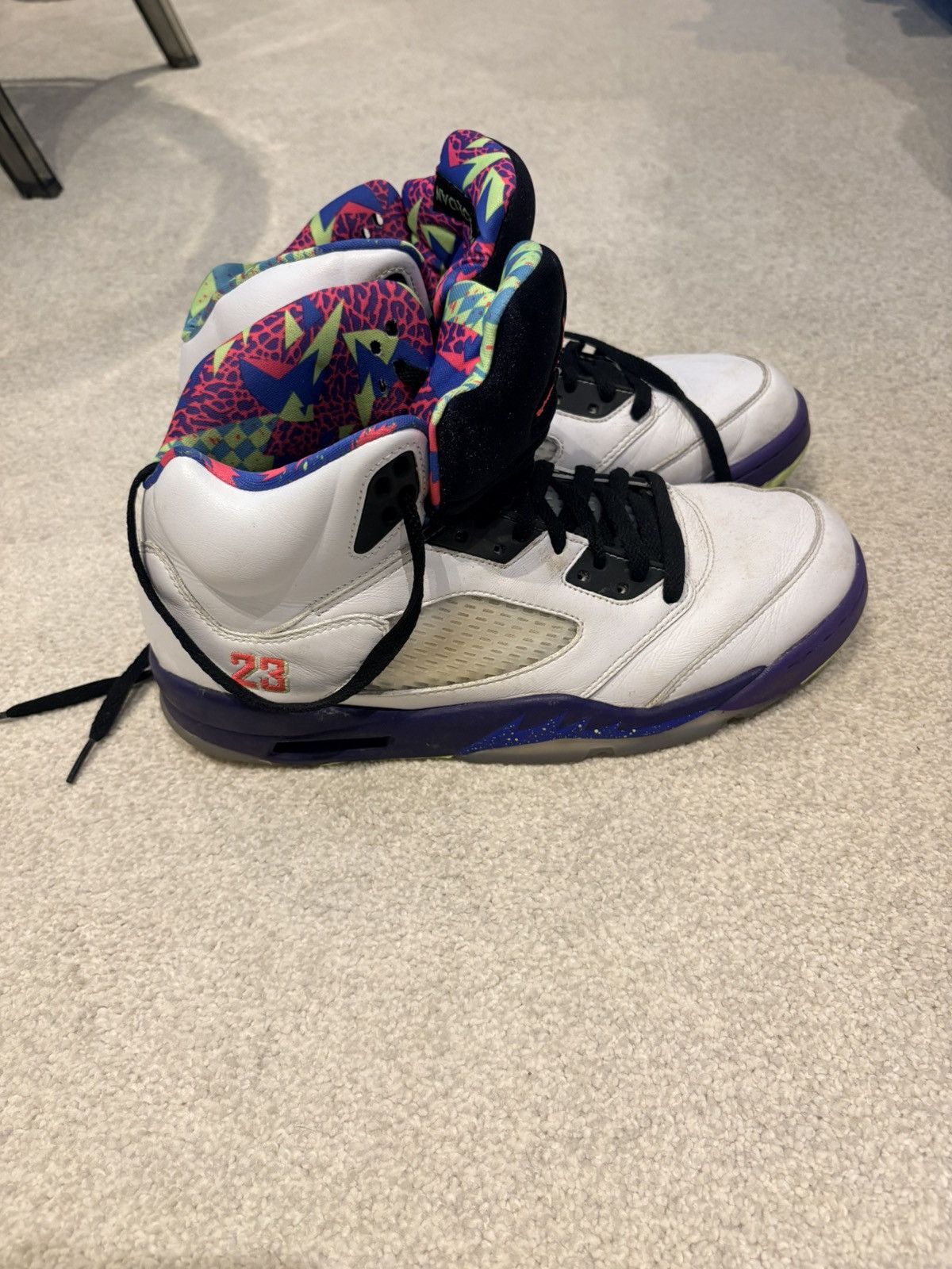 Jordan Brand Jordan 23 | White with retro Miami colours Size US 9 / EU 42 - 3 Thumbnail