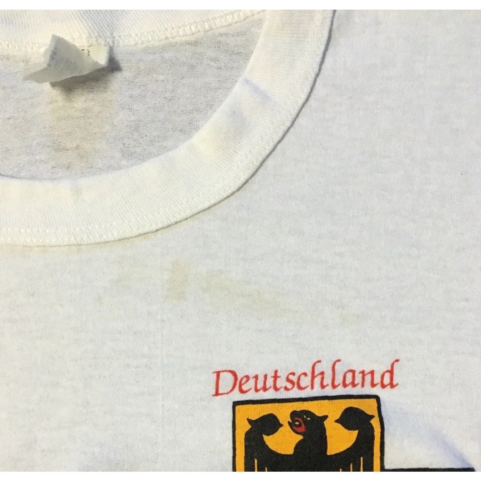 Vintage VINTAGE Germany Flag Faded Shirt S USA Europe College Army School PE Grunge 90s Nike Shirt Size US S / EU 44-46 / 1 - 6 Thumbnail