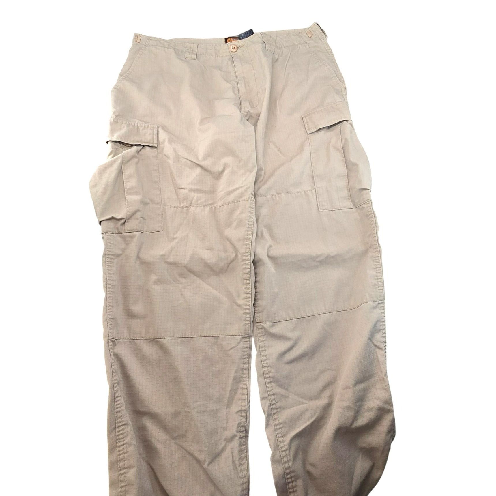 Other Mens Ryno Gear Cargo Pants L-R Beige Cotton/Polyester Durabl Size US 38 / EU 54 - 5 Thumbnail
