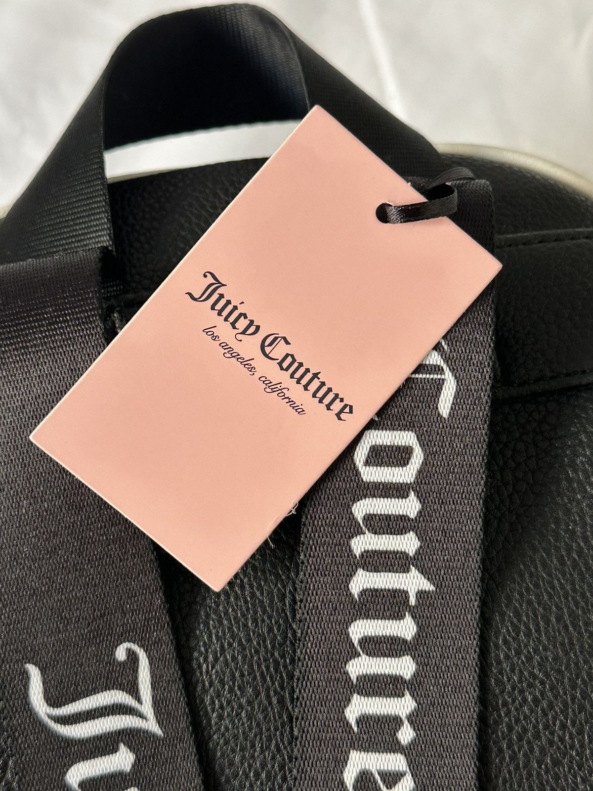 Juicy Couture Juicy Couture Black Fashionista Sports Backpack Size ONE SIZE - 5 Thumbnail