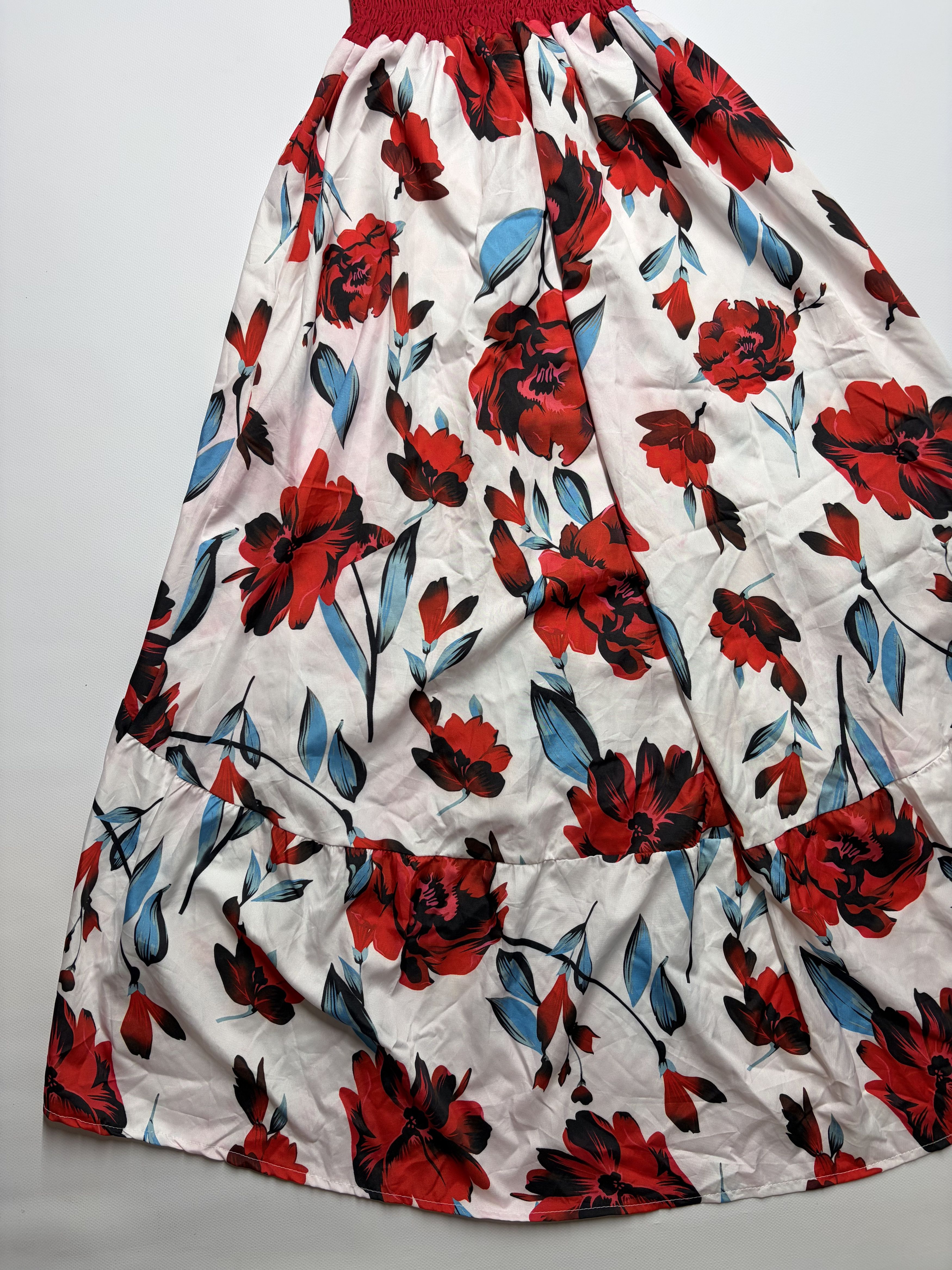 Vintage Vintage Women's Printed Dress Size M / US 6-8 / IT 42-44 - 4 Thumbnail