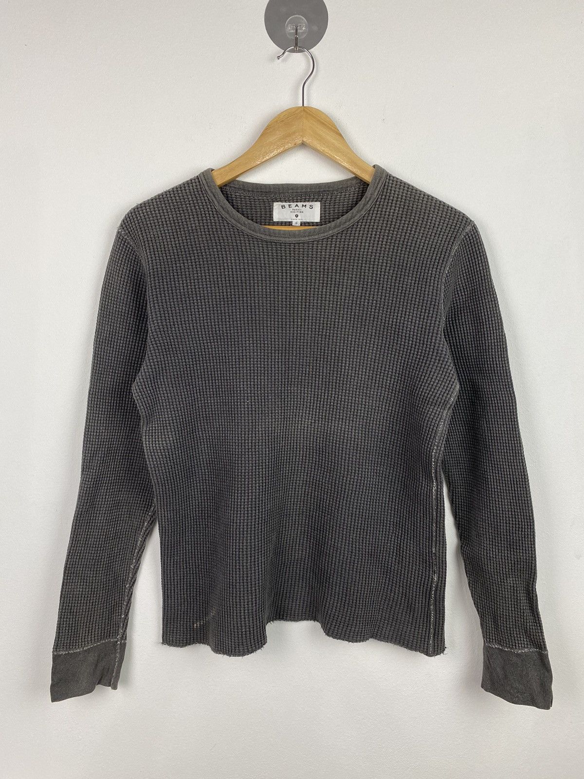 Beams Waffle Longsleeve T-shirt