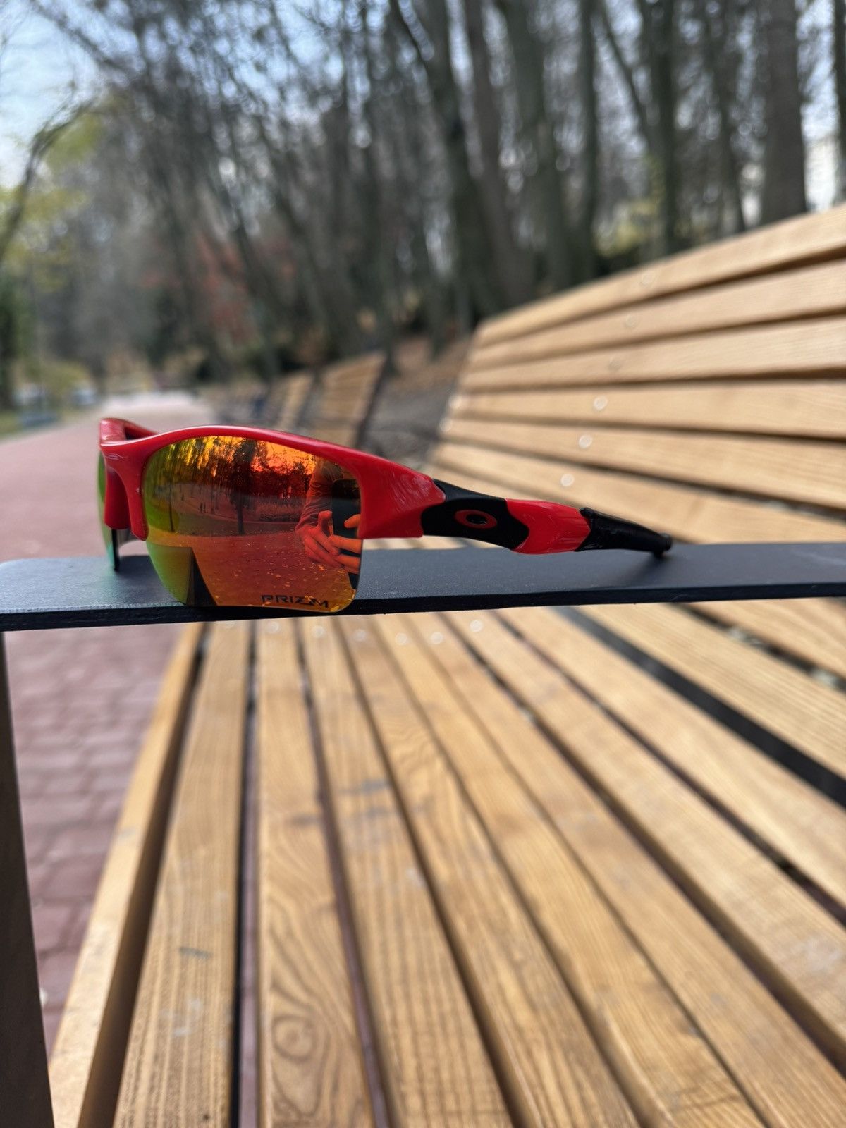 Oakley Oakley Prizm Red Sunglasses Size ONE SIZE - 2 Thumbnail