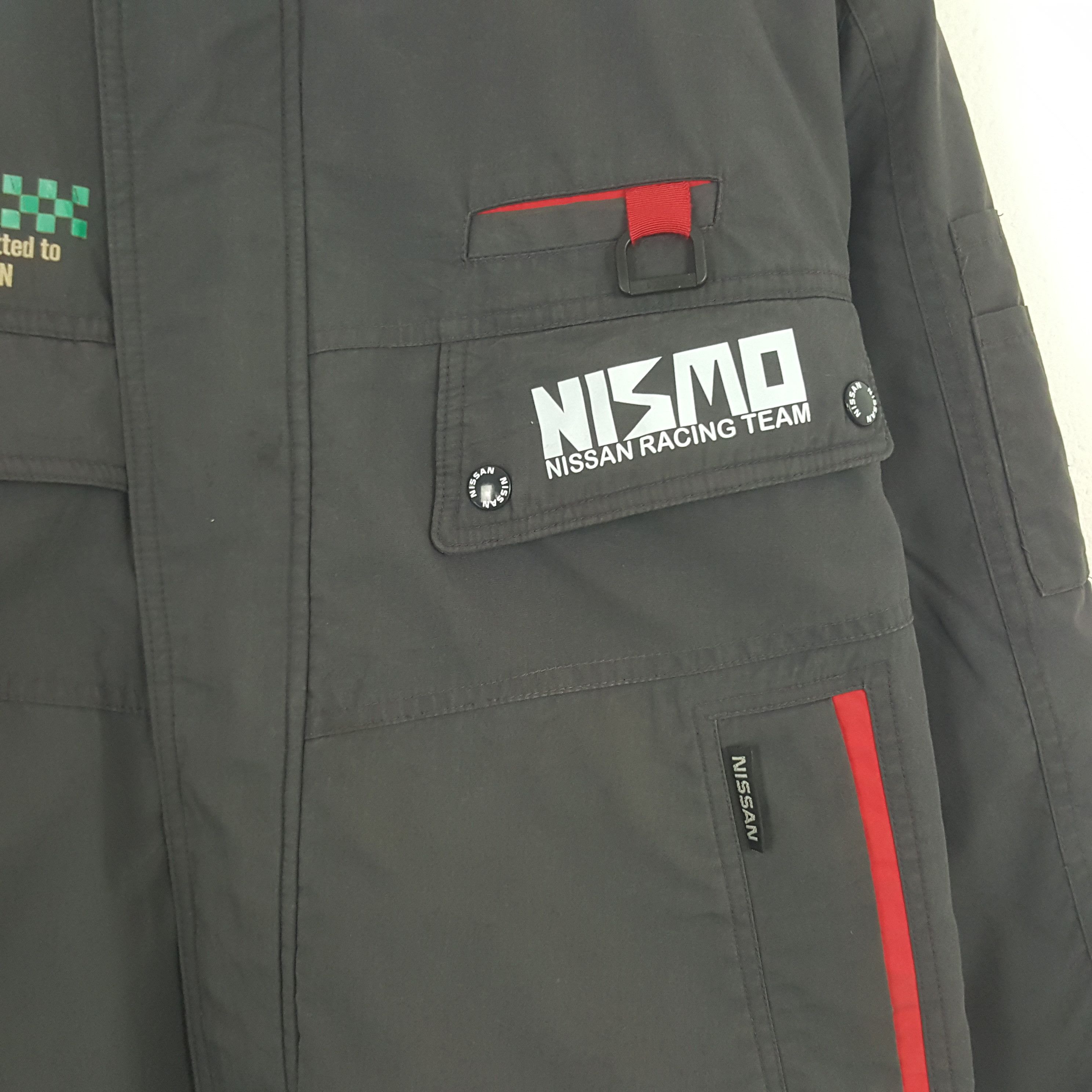 Japanese Brand × Vintage Vintage Nissan Racing Team Custom Sport Bomber Jacket Size US L / EU 52-54 / 3 - 4 Thumbnail